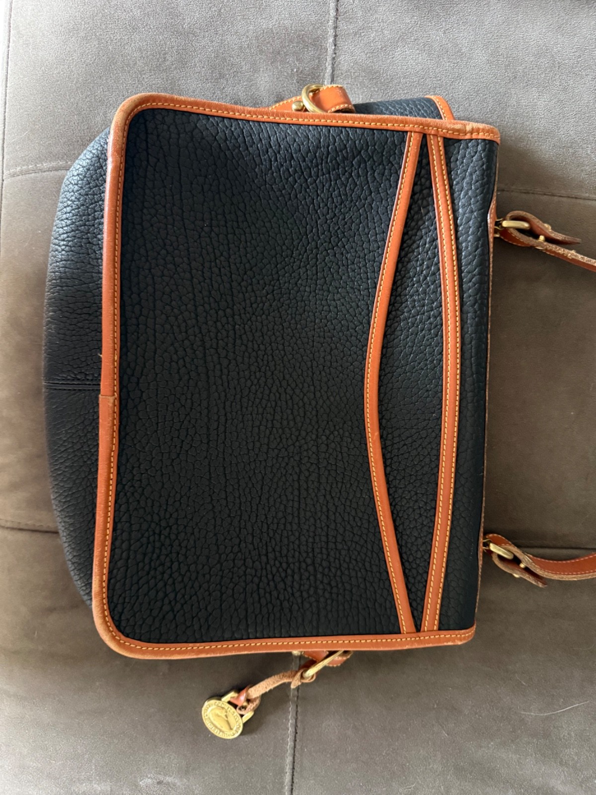 Dooney and Bourne Vintage All Weather Leather Carrier Bag