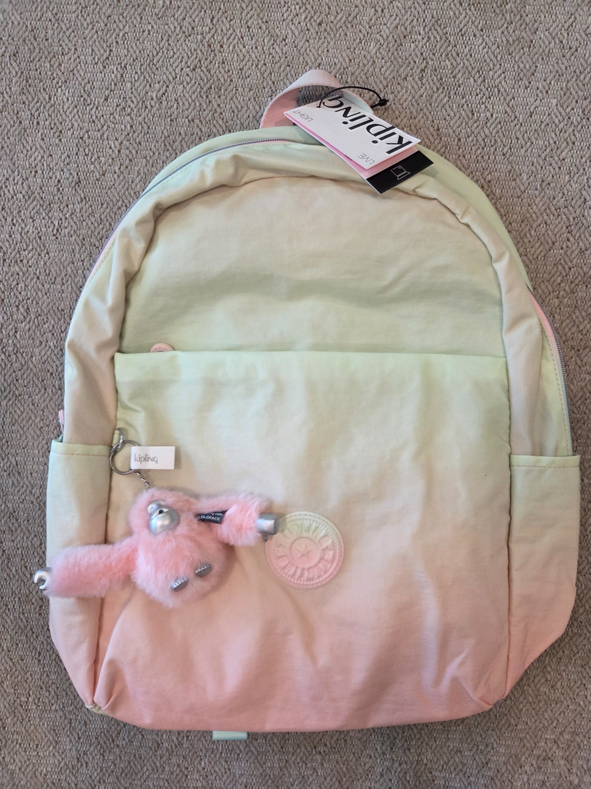 Kipling Haydar Laptop Backpack Gradient Combo 11.75”*17”*5.5”