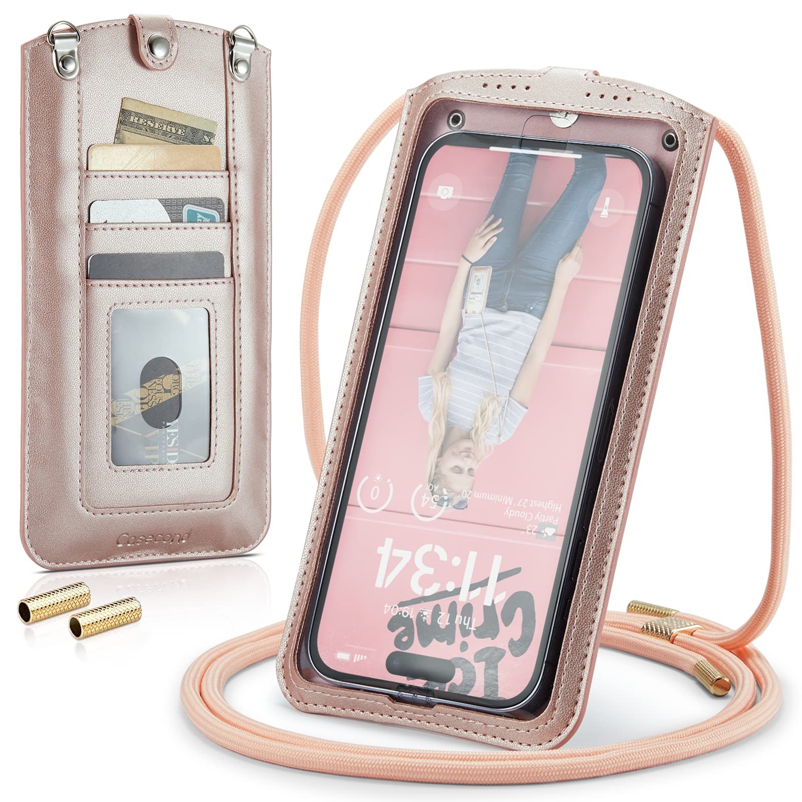 Small Crossbody Bag Cell Phone Purse for Women Men Leather Mini Shoulder Bag …