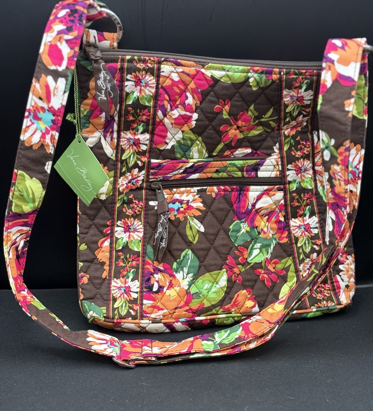 Vera Bradley Hipster Crossbody Bag English Rose NWT
