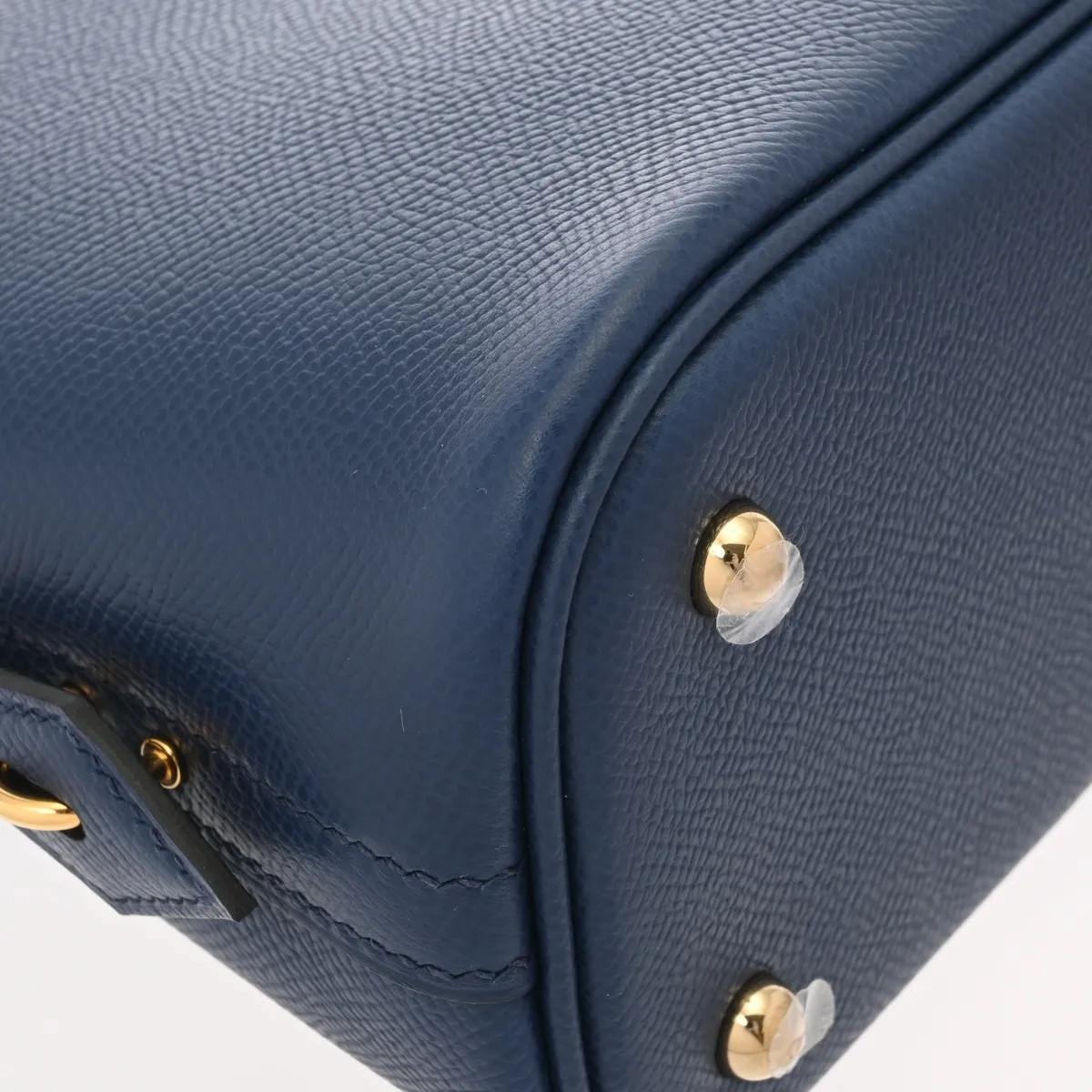 Hermes Bolide1923 25 Handbag Epsom Leather Blue #WB5572