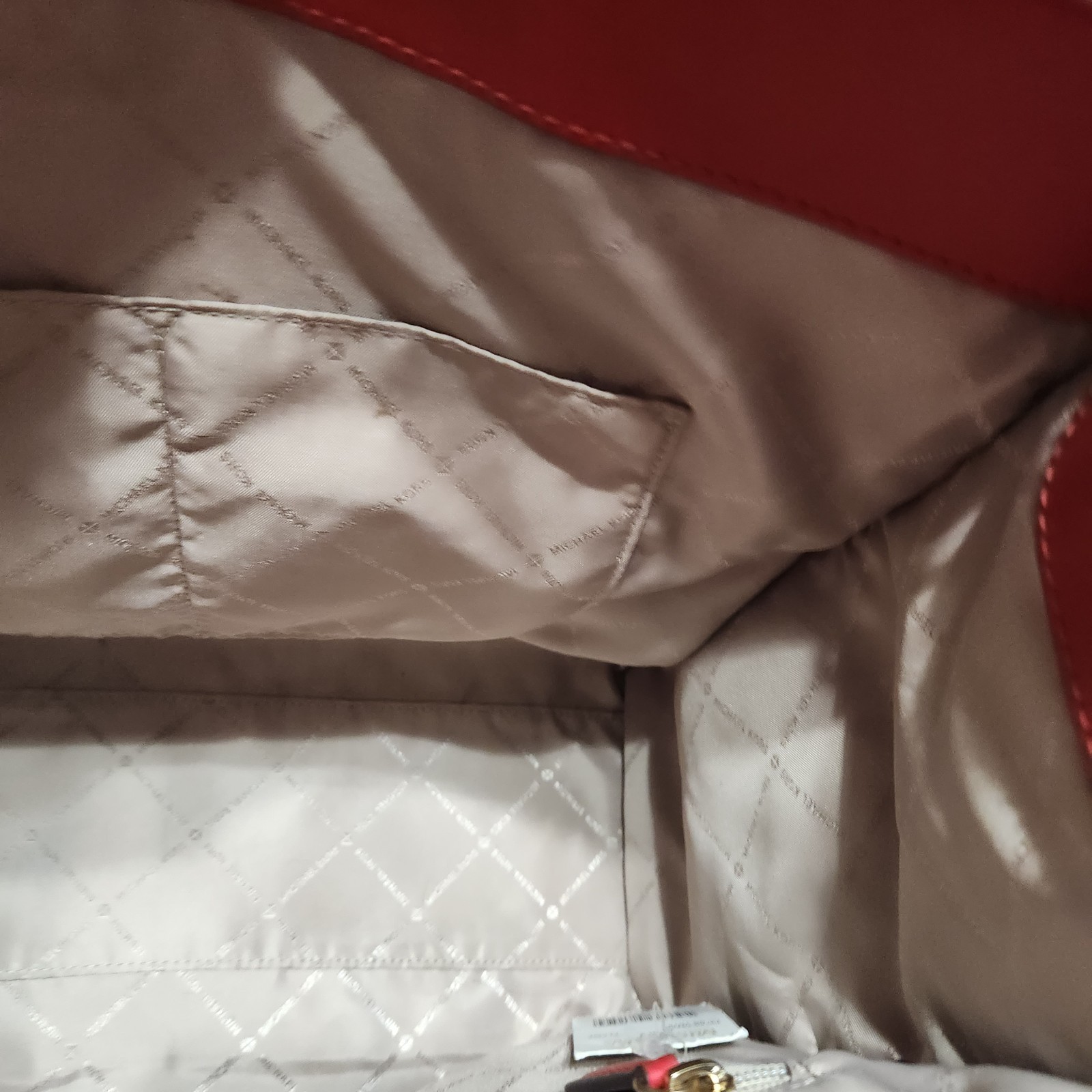 Michael Kors Kenly Tote Crossbody Bag – Flame
