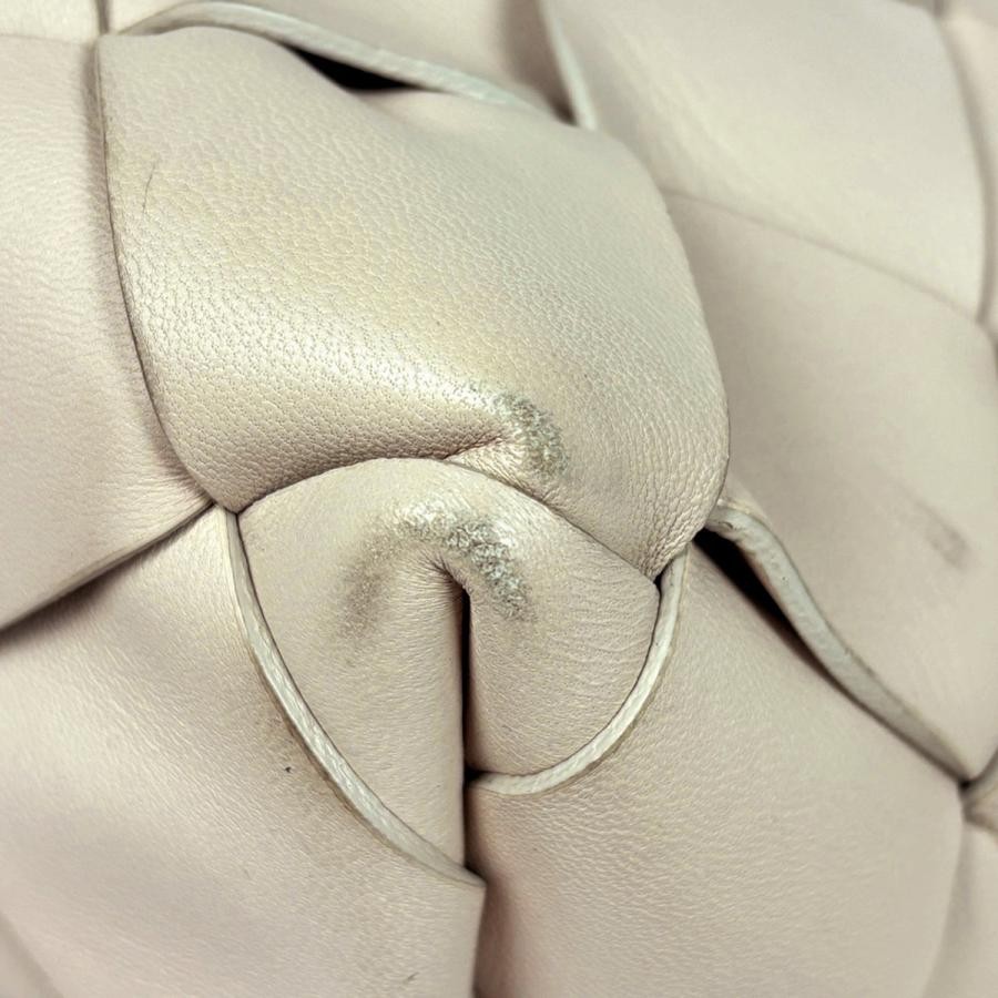 Bottega Veneta 2WAY Leather Ivory Tote Bag #BS2765