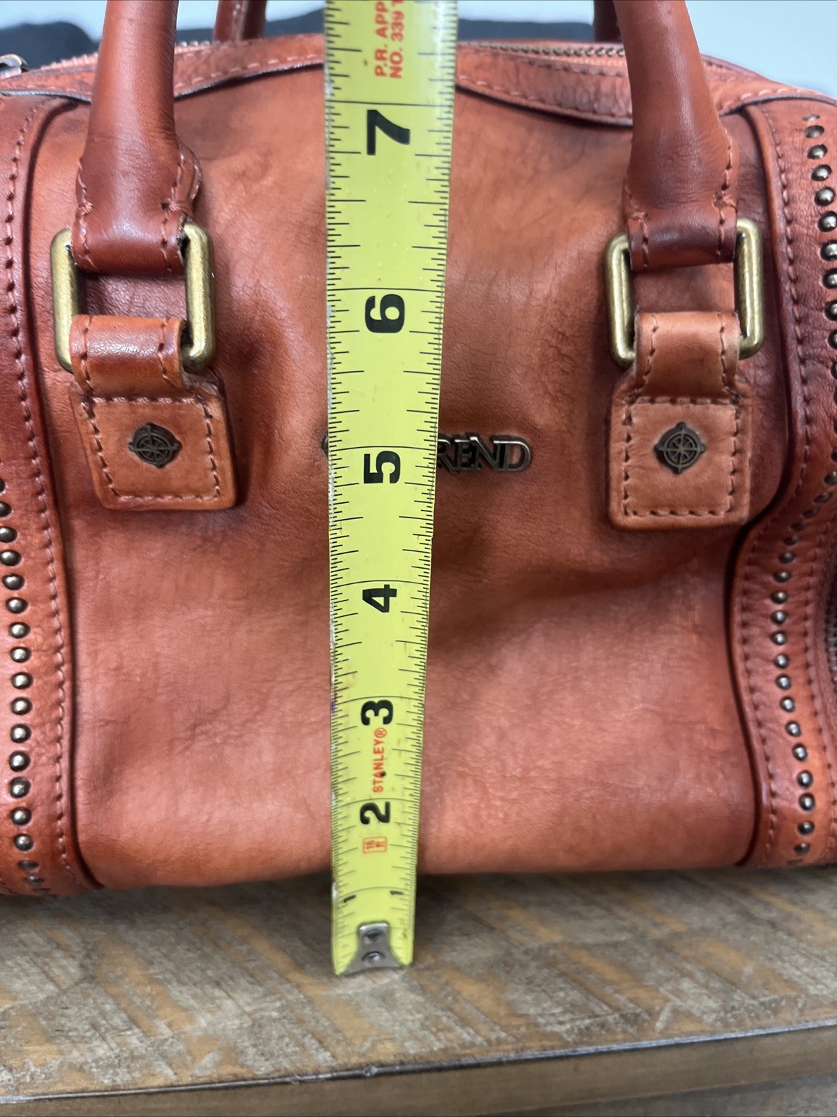 Old Trend Mini Trunk Crossbody Leather Bag