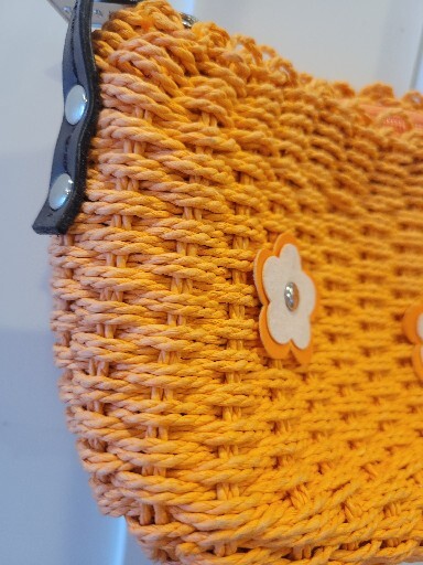 Sun ‘N’ SAND LIGHT Small Light Orange Handbag STYLE:CE282C, New With Tag &read