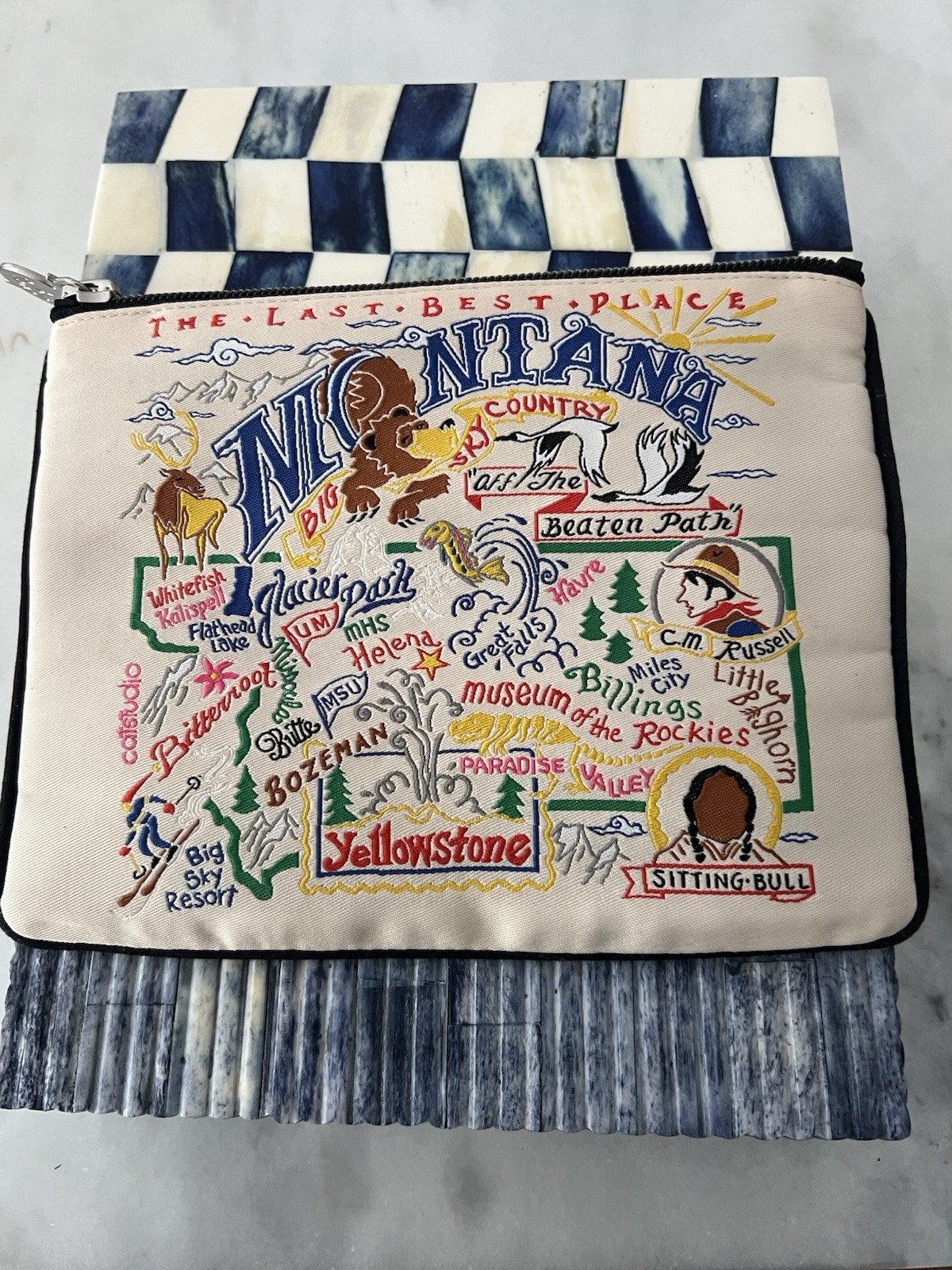 Montana Zip pouch Catstudio Designs