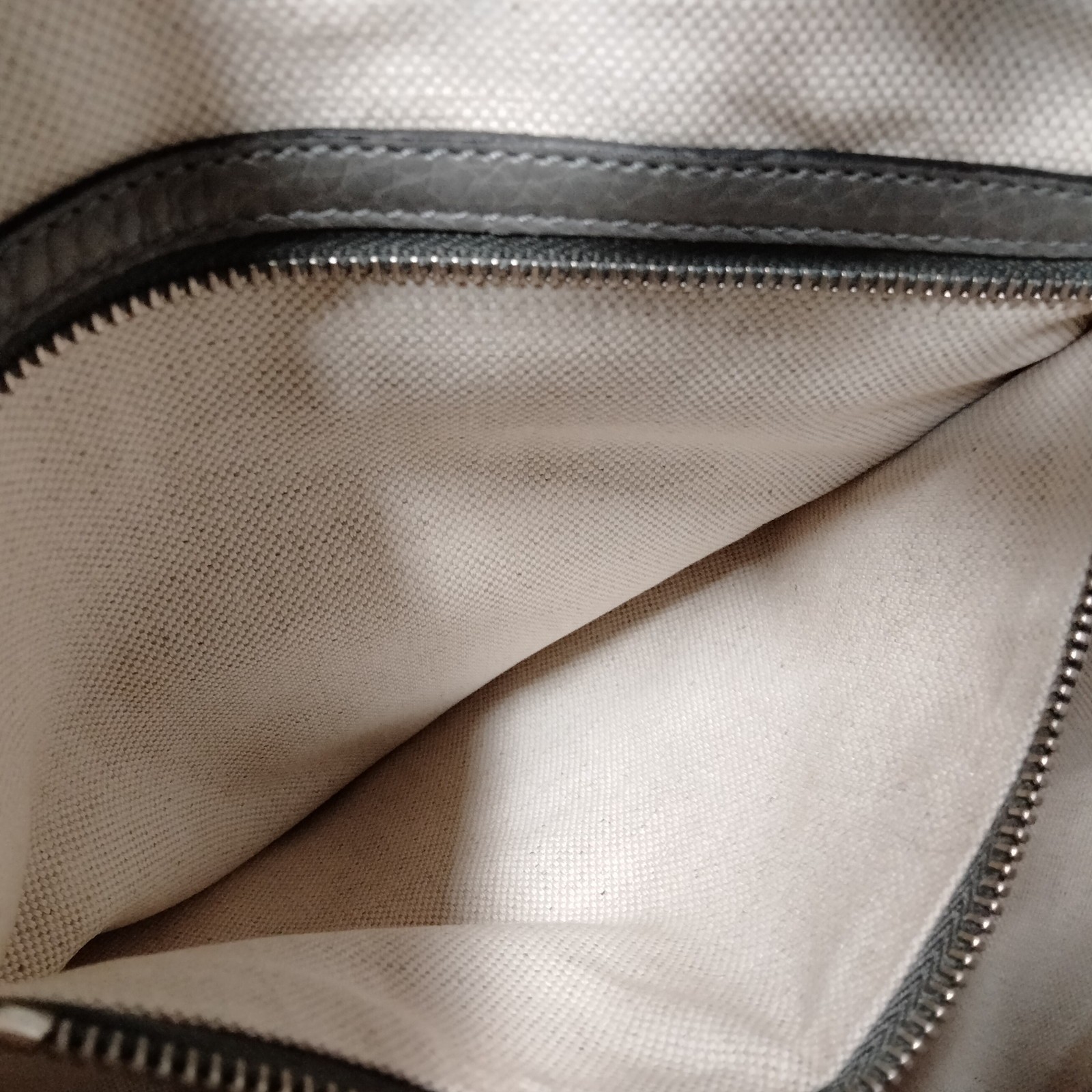 Gucci Shoulder Bag New Jackie Gray Leather 4526254