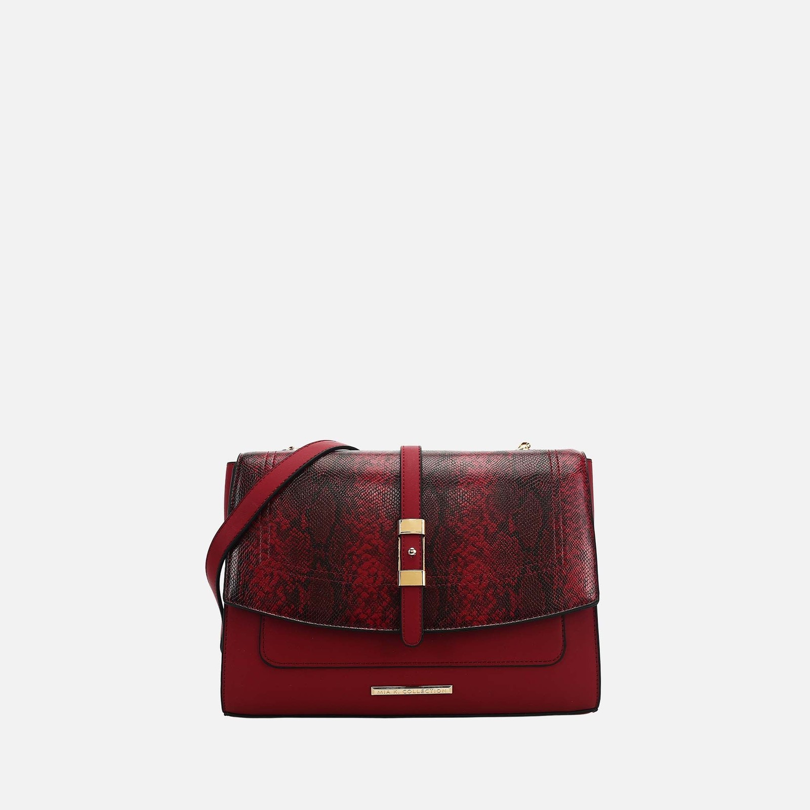 Petite-Fit Melody Vegan Leather Crossbody: Organized & Polished