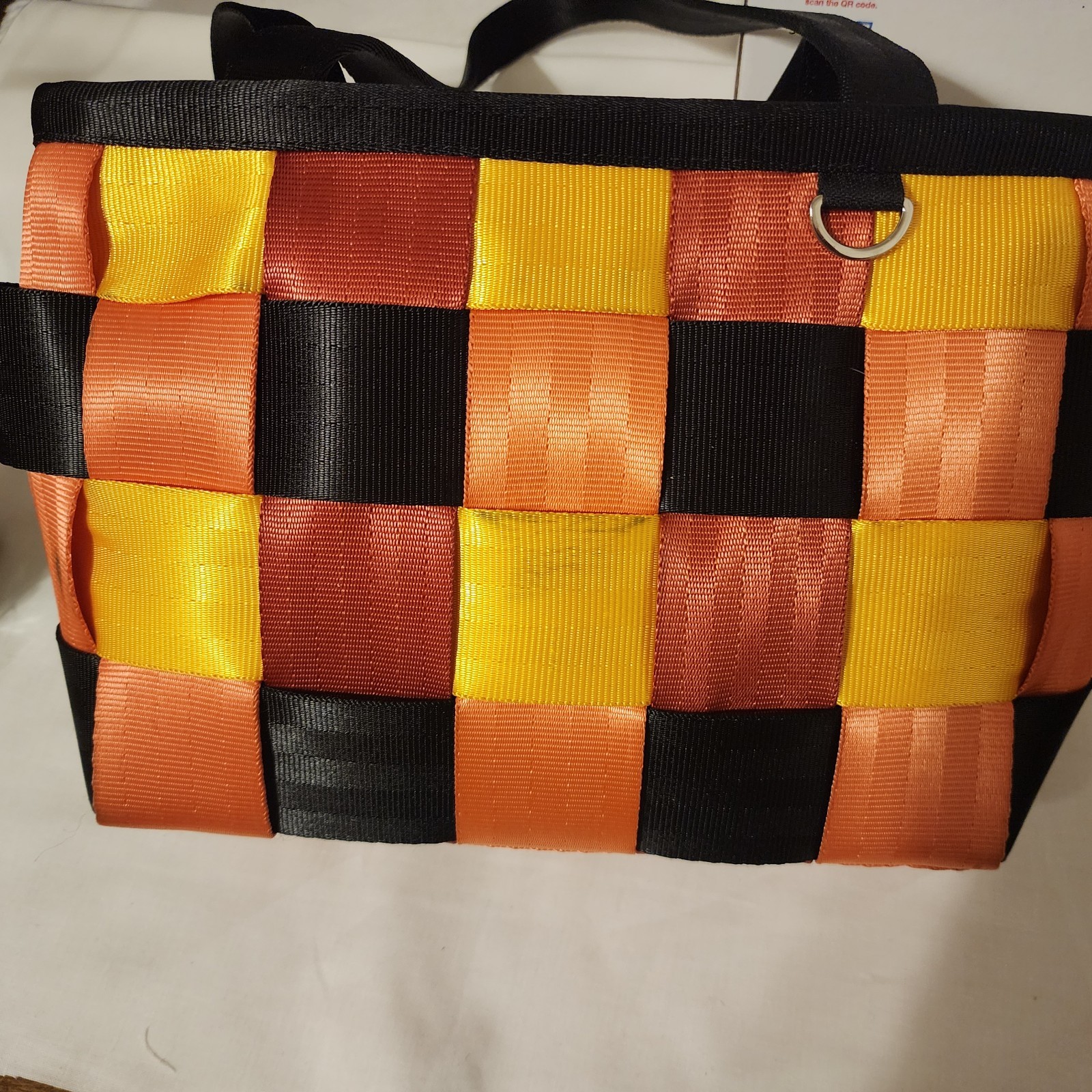 Harveys Seatbelt JACK O LANTERN Medium Tote Limited Edition 182 of 250