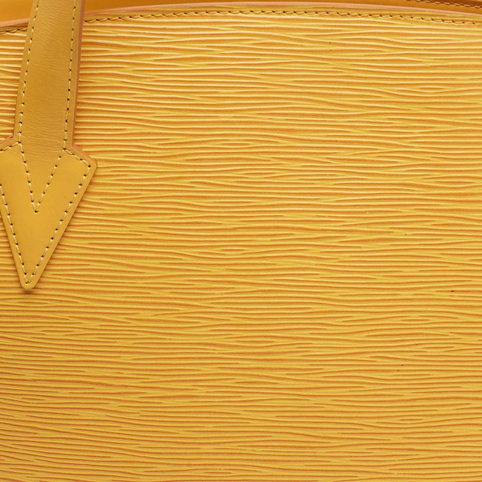 Louis Vuitton Saint Jacques GM Tassil Yellow Epi Leather Bag