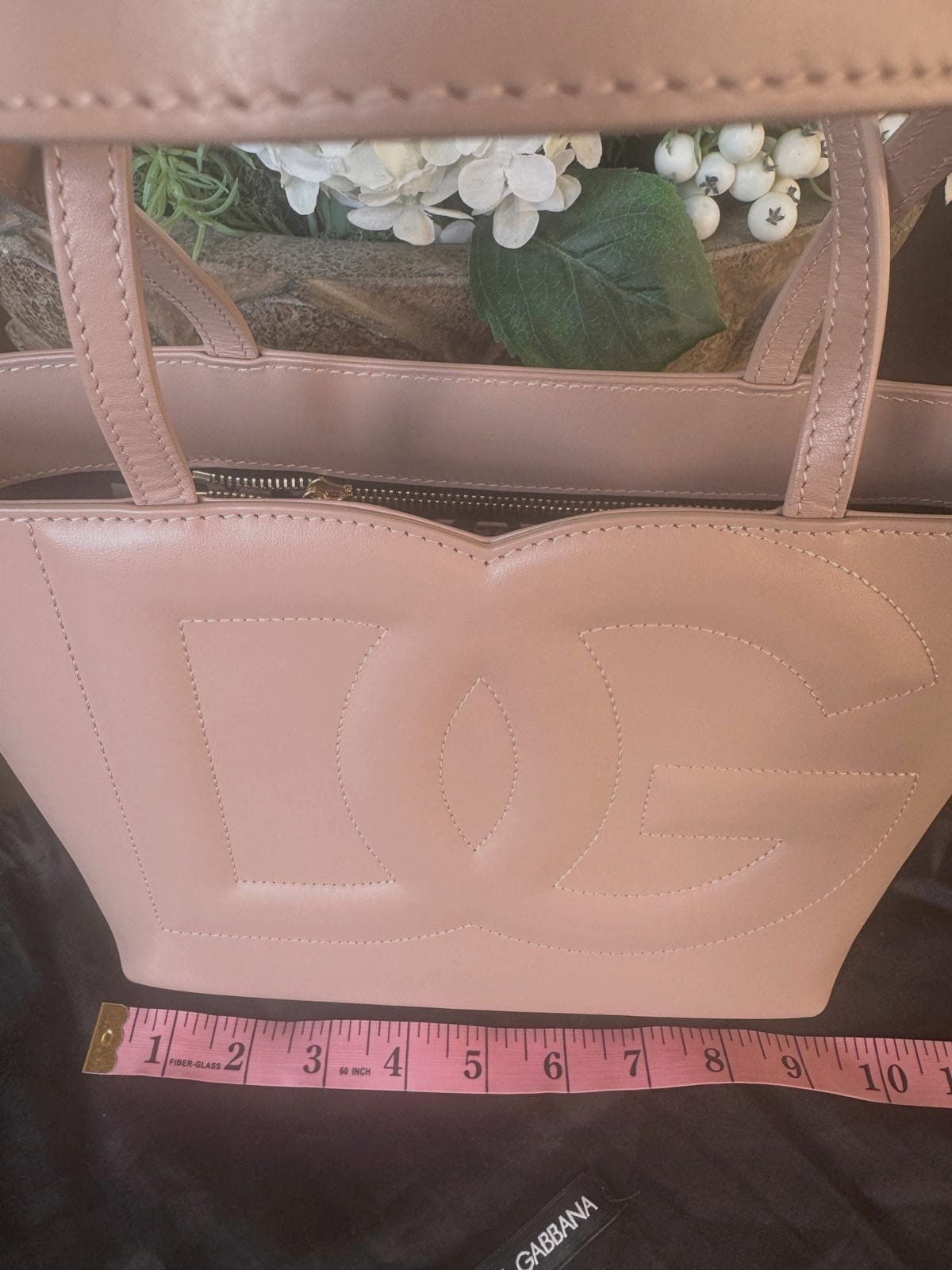 Authentic Dolce&Gabanna Small DG Logo Tote Bag-MSRP$1,095