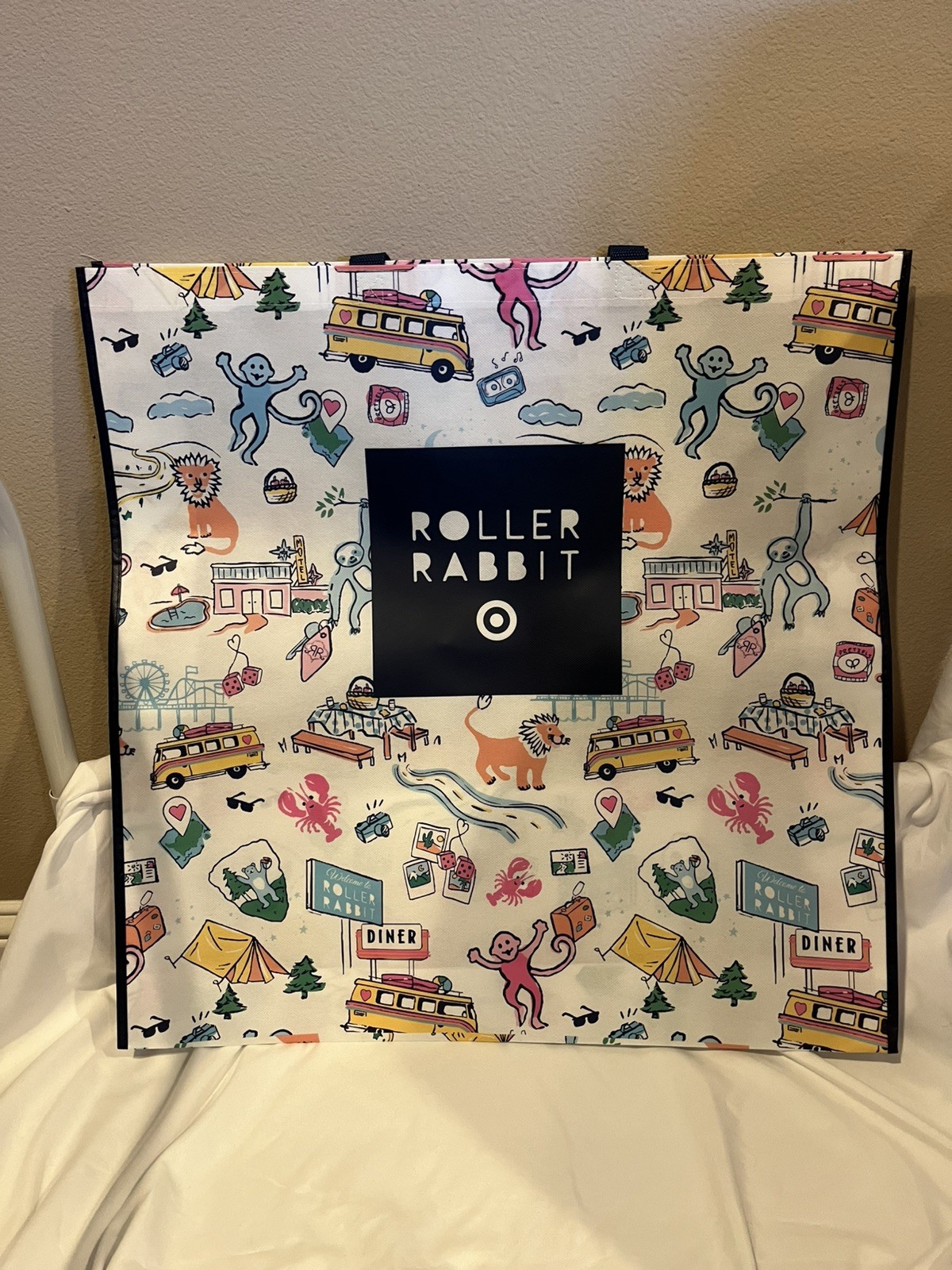 Roller Rabbit x Target Exclusive Shopping Bag