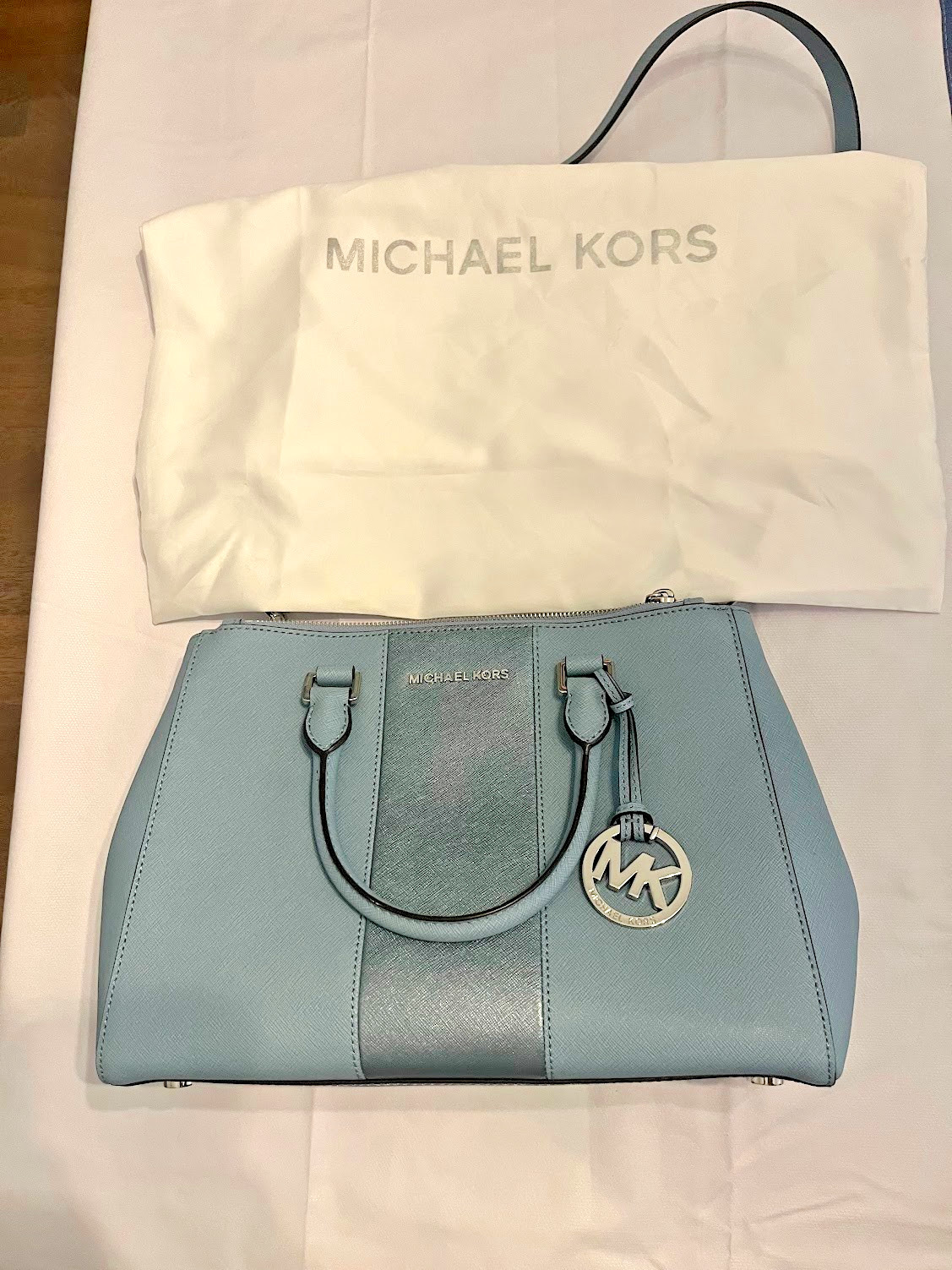 Michael Kors Medium Selma Saffiano bag Blue