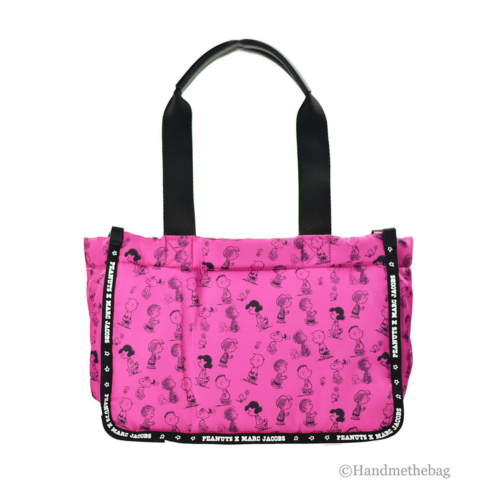 Marc Jacobs X Peanuts Fuschia Nylon Tote