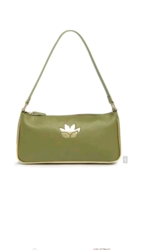 Disney Danielle Nicole Princess Tiana Crossbody Bag Purse Green NWT