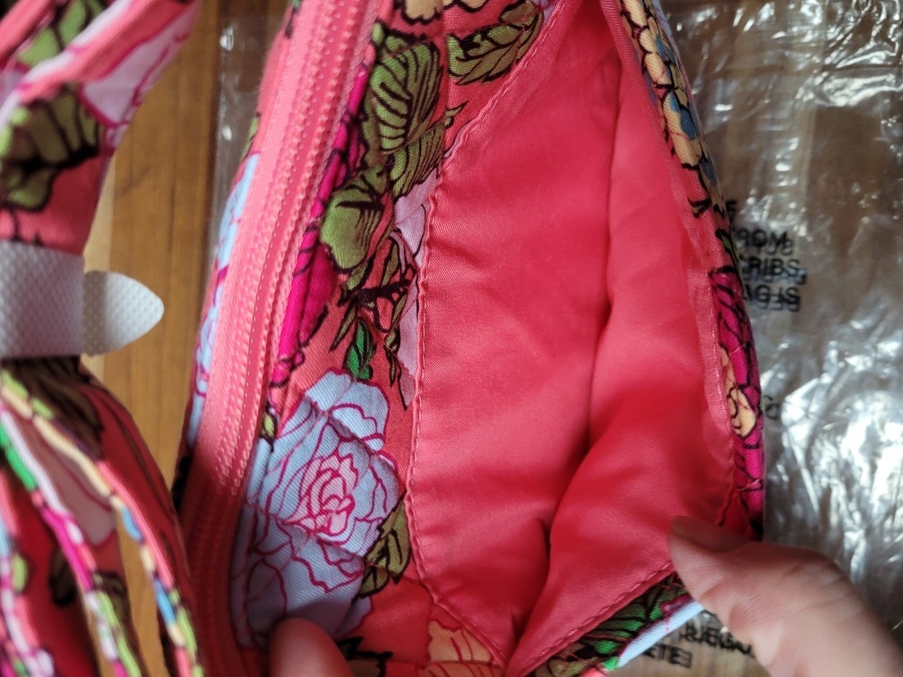 Vera Bradley Outlet Little Hipster Crossbody In Vibrant Gardenian Pattern