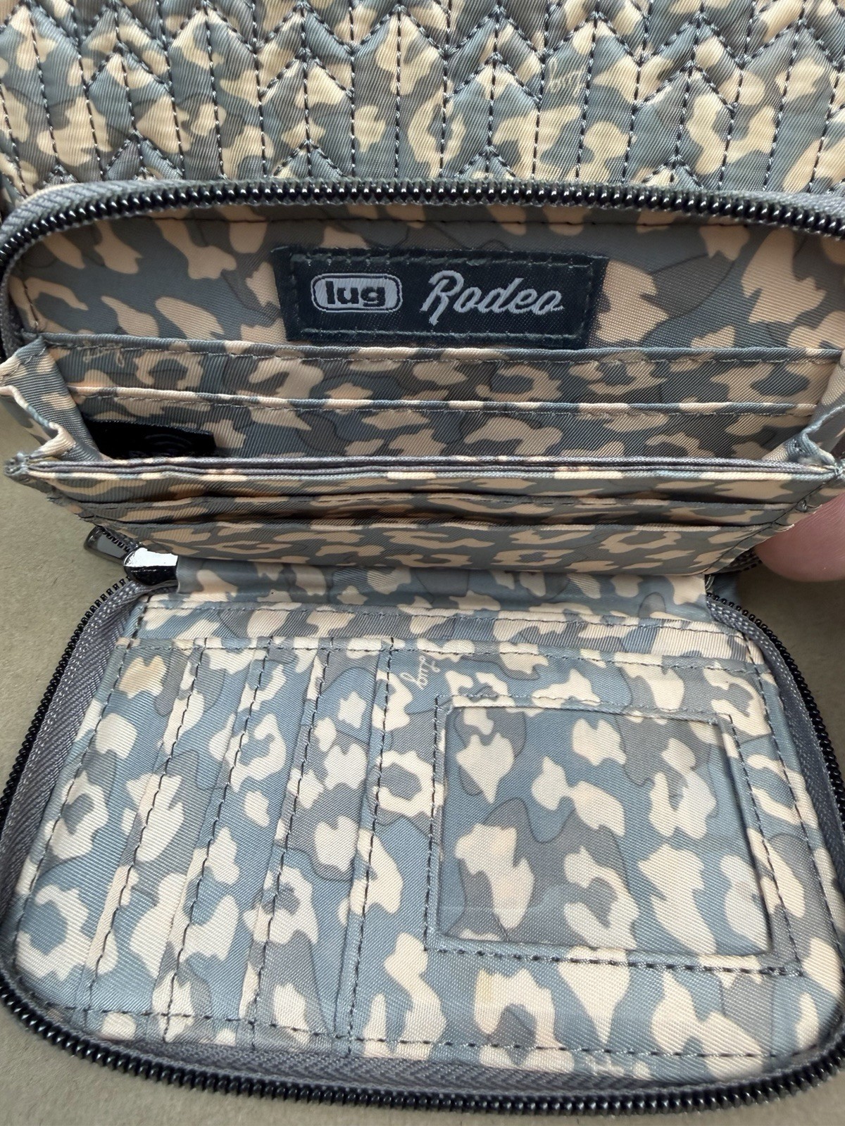 Lug Purse & Wallet Ranger & Rodeo RFID Crossbody Animal Print
