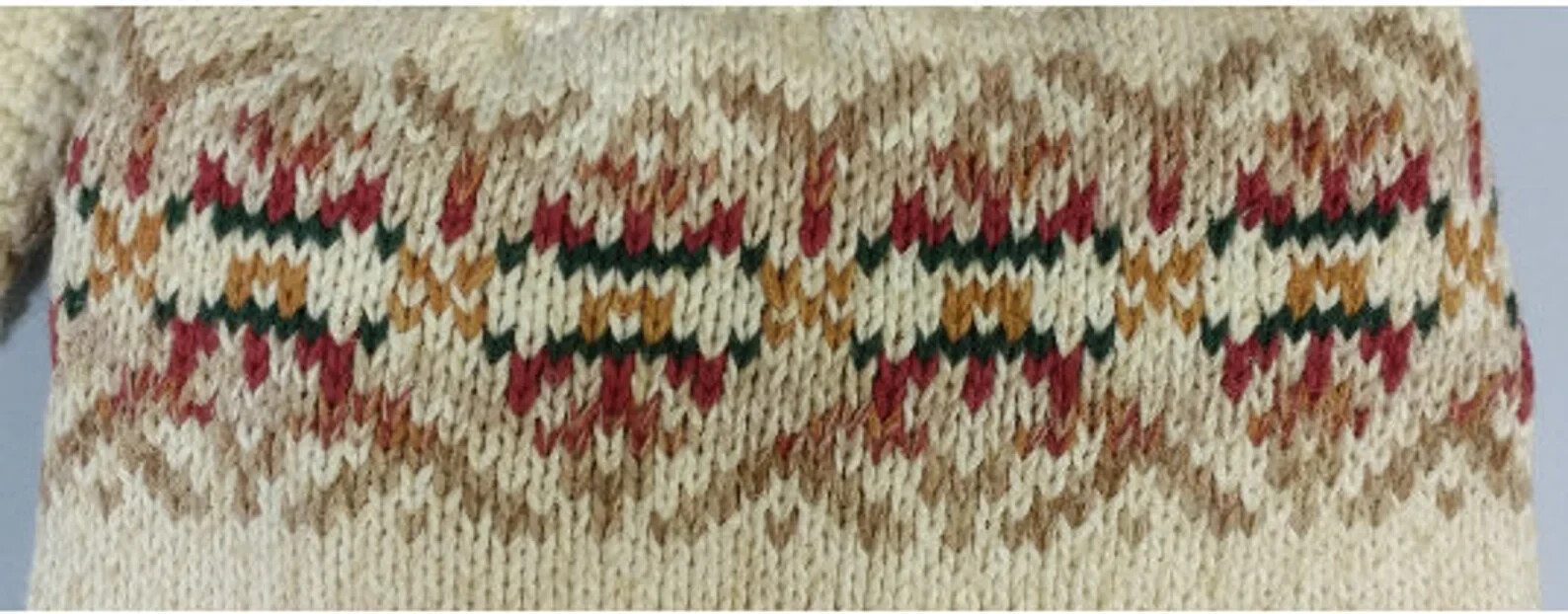 OOAK Sweater Purse Machine Knit and Crochet Nordic Design Crossbody/Shoulder Bag