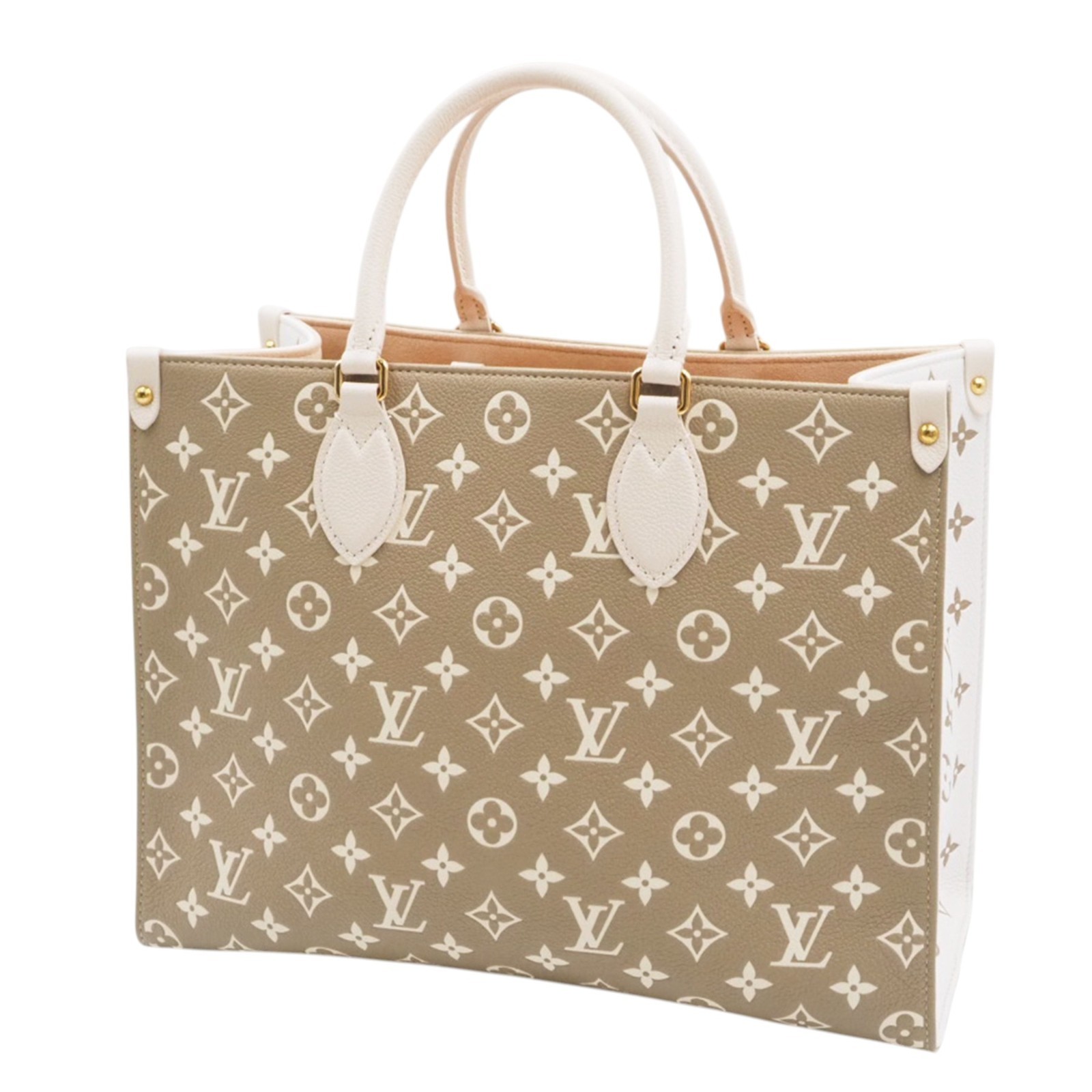Louis Vuitton M46060 Limited Edition Empreinte on the Go MM Shoulder Bag
