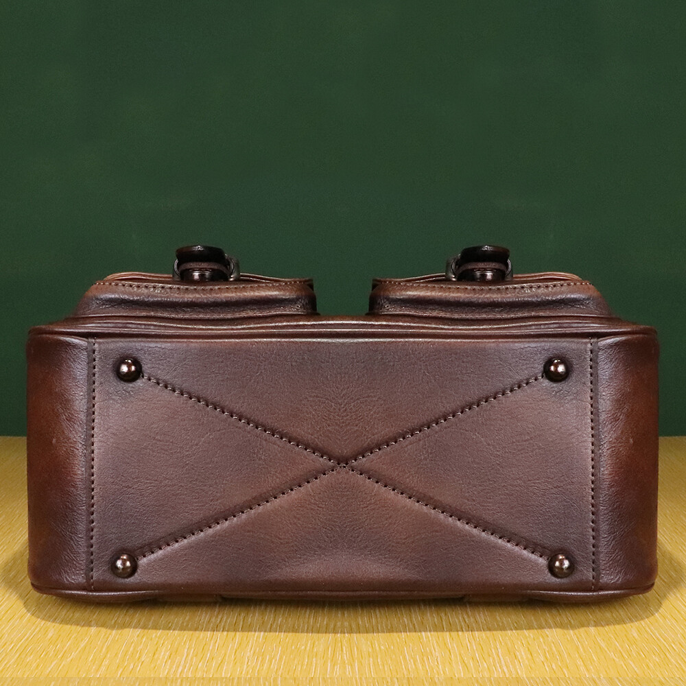 Genuine Leather Purse for Women Retro Crossbody Purses and Handbags Shoulder Bag