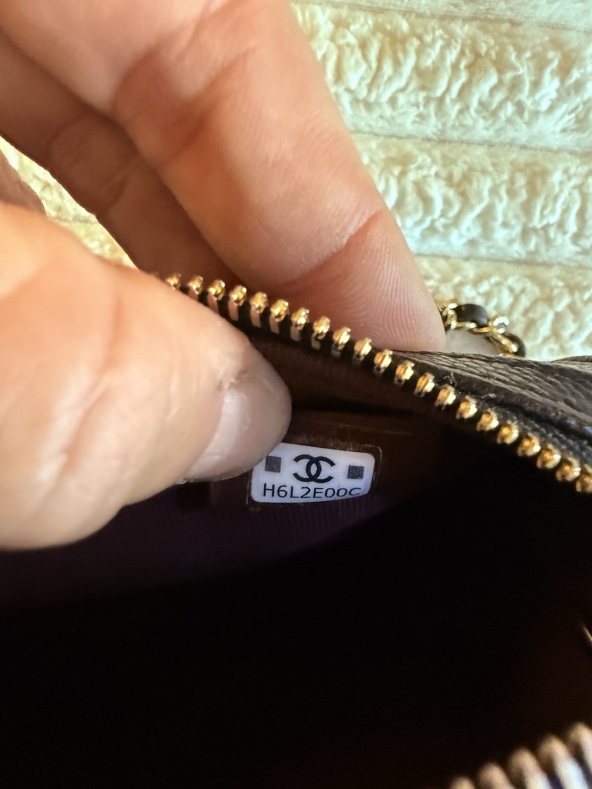 CHANEL Mini Boston CC Logo Black Caviar Leather Bag w/ Light Gold
