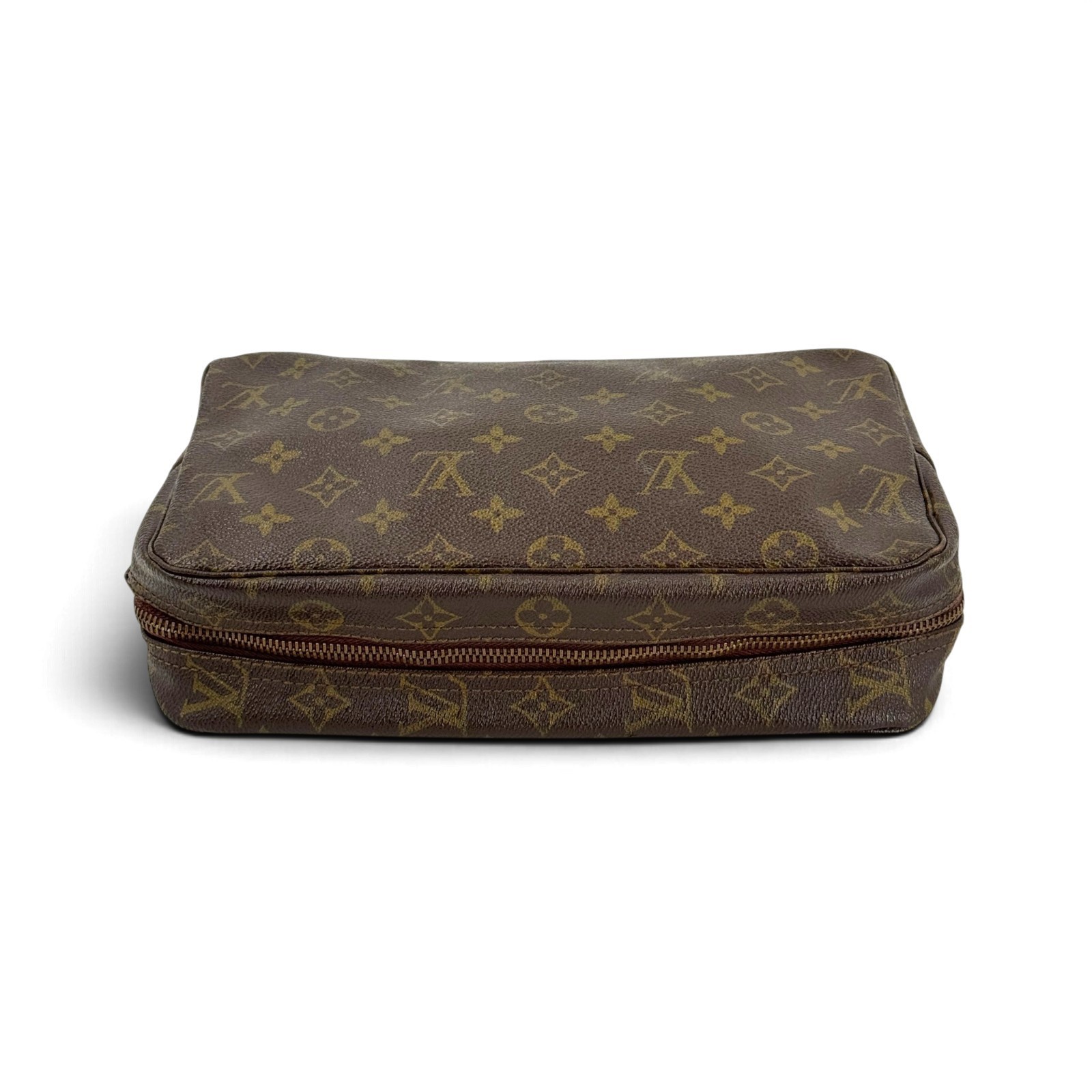 LOUIS VUITTON Trousse Toilette 28 Monogram Canvas Vintage Pouch M47522