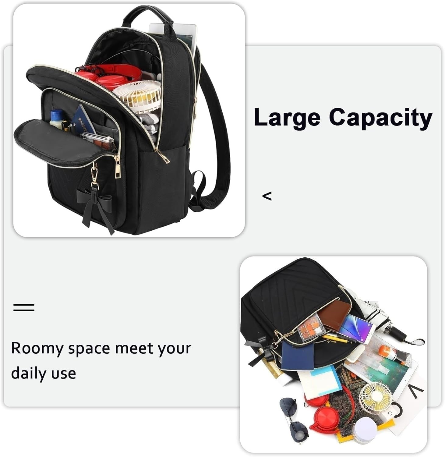 MATEIN Mini Backpack for Women, Waterproof Stylish Daypack Purse Shoulder Bag