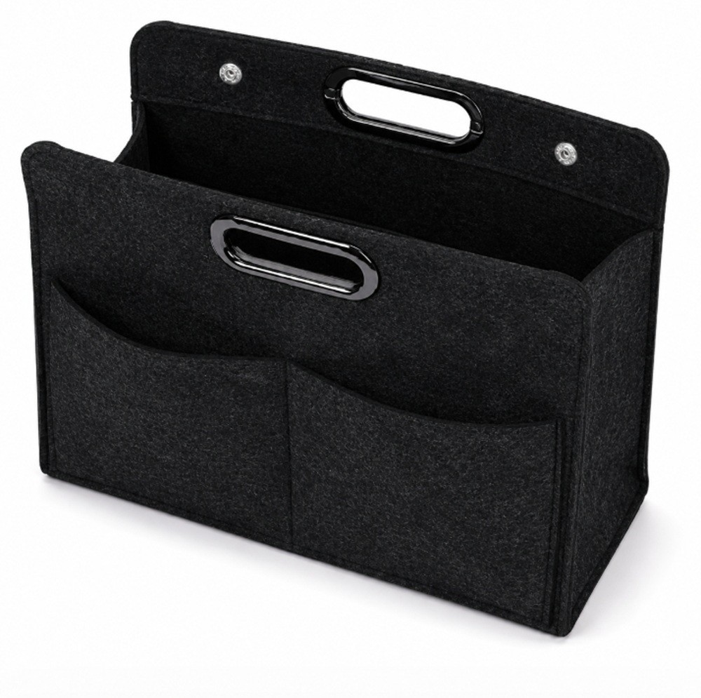 Felt Handbag Organizer Insert Multi Pocket Tote Purse Shaper Liner Bag Divider