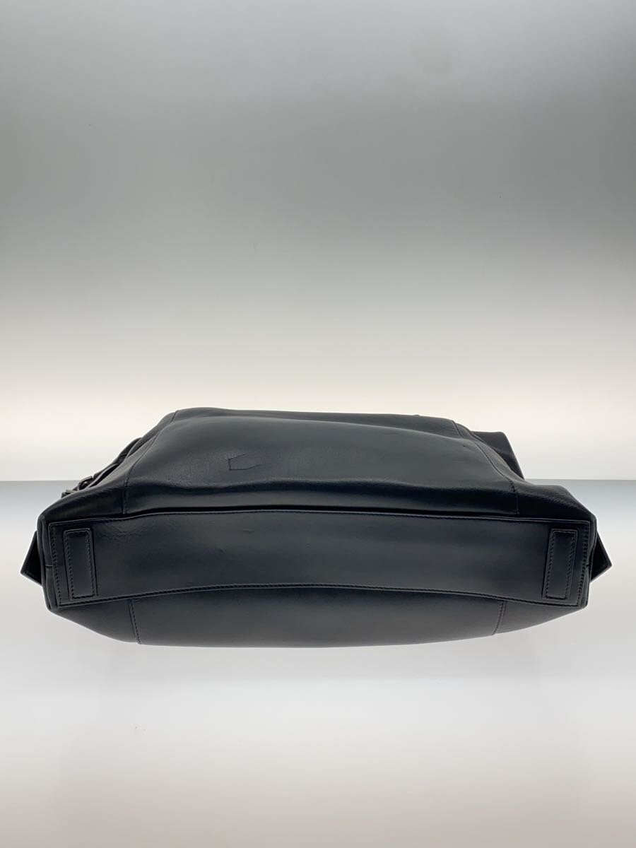 Givenchy Antigona Soft Medium Black Leather 2Way Shoulder Bag Auth Italy