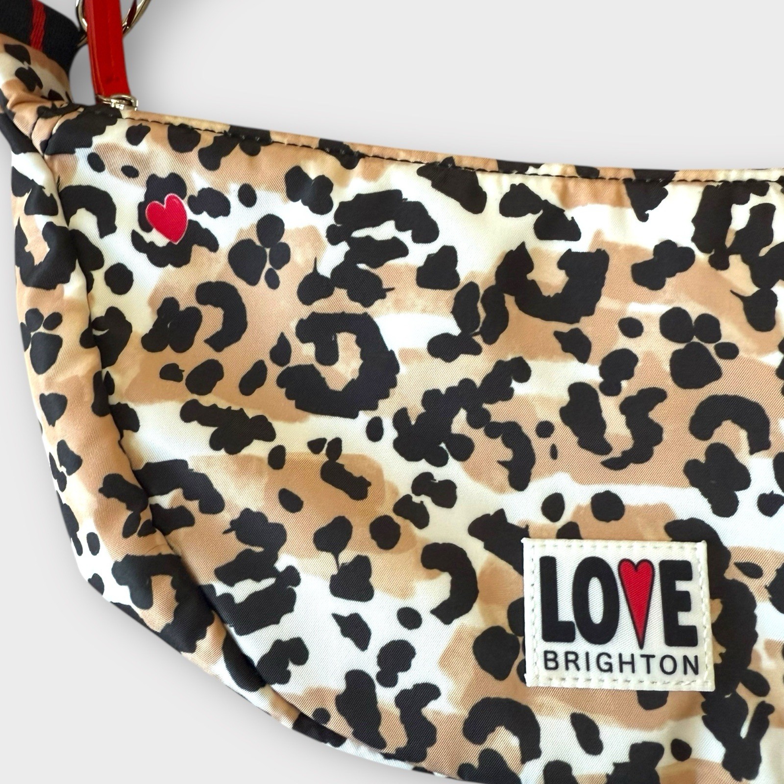 NWT Brighton Spotted Love Swing Bag
