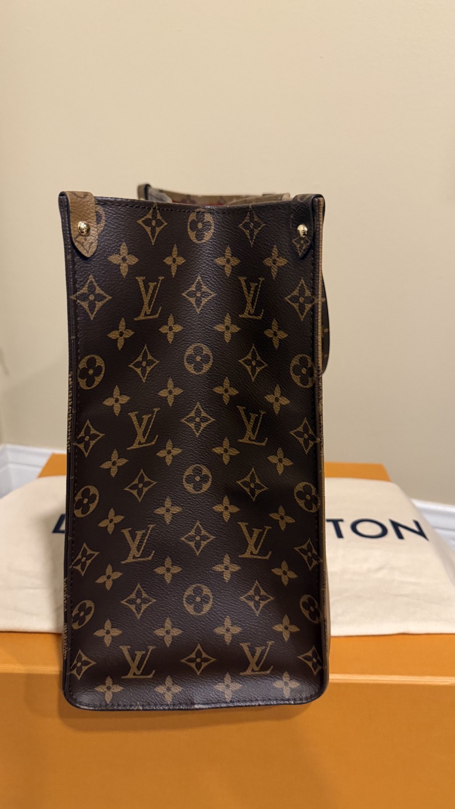 Louis Vuitton Reverse Monogram Onthego Gm