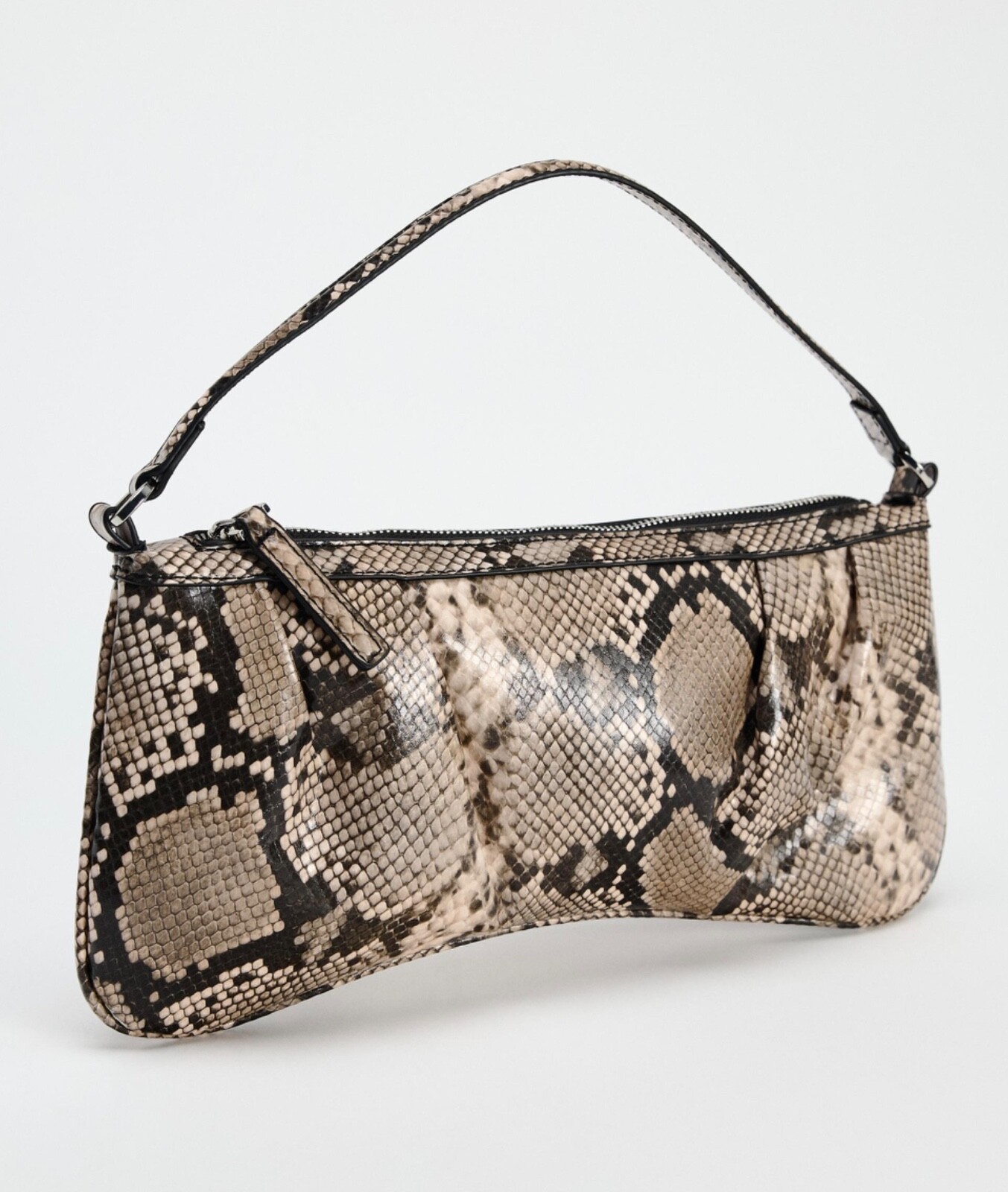 ZARA ANIMAL SKIN EFFECT SHOULDER BAG Snake✨ New With Tag