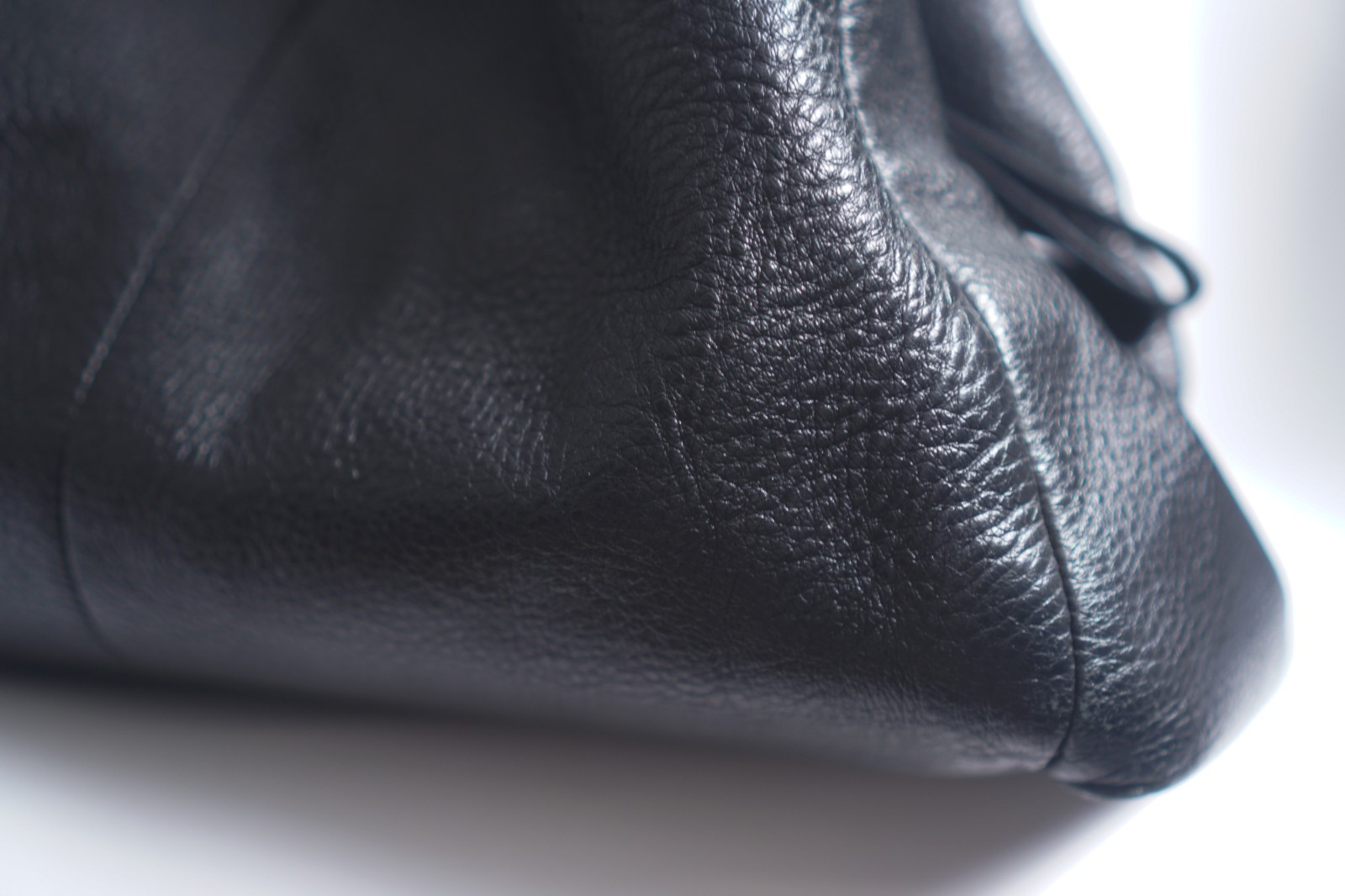 COACH 2014 Phoebe Black Pebbled Leather Triple Compartment Shoulder Bag – F34495