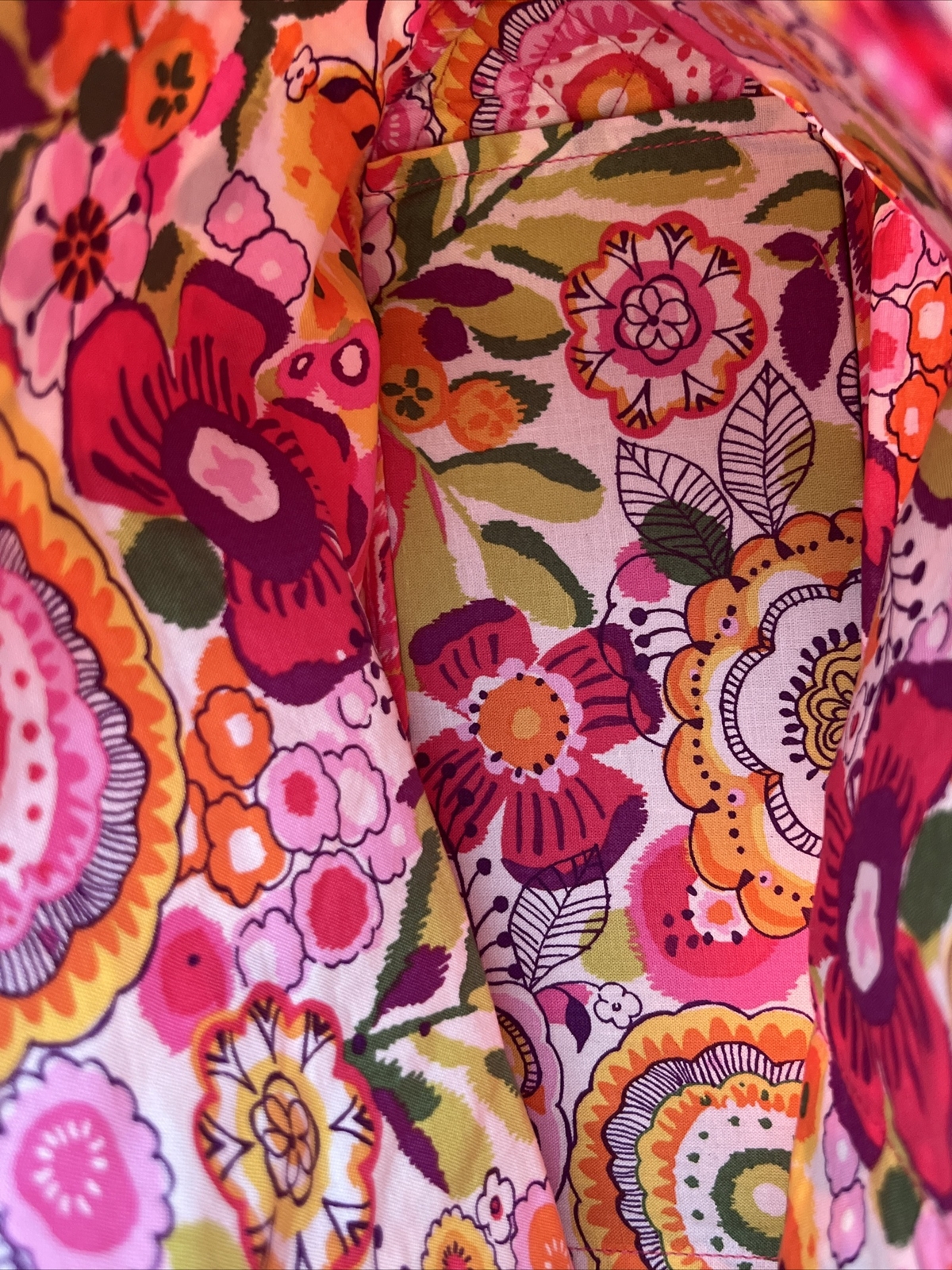 VERA BRADLEY~AUTHENTIC~TOTE BAG IN HTF CLEMENTINE~MSRP$49~CLEMENTINE~NEW W TAGS!