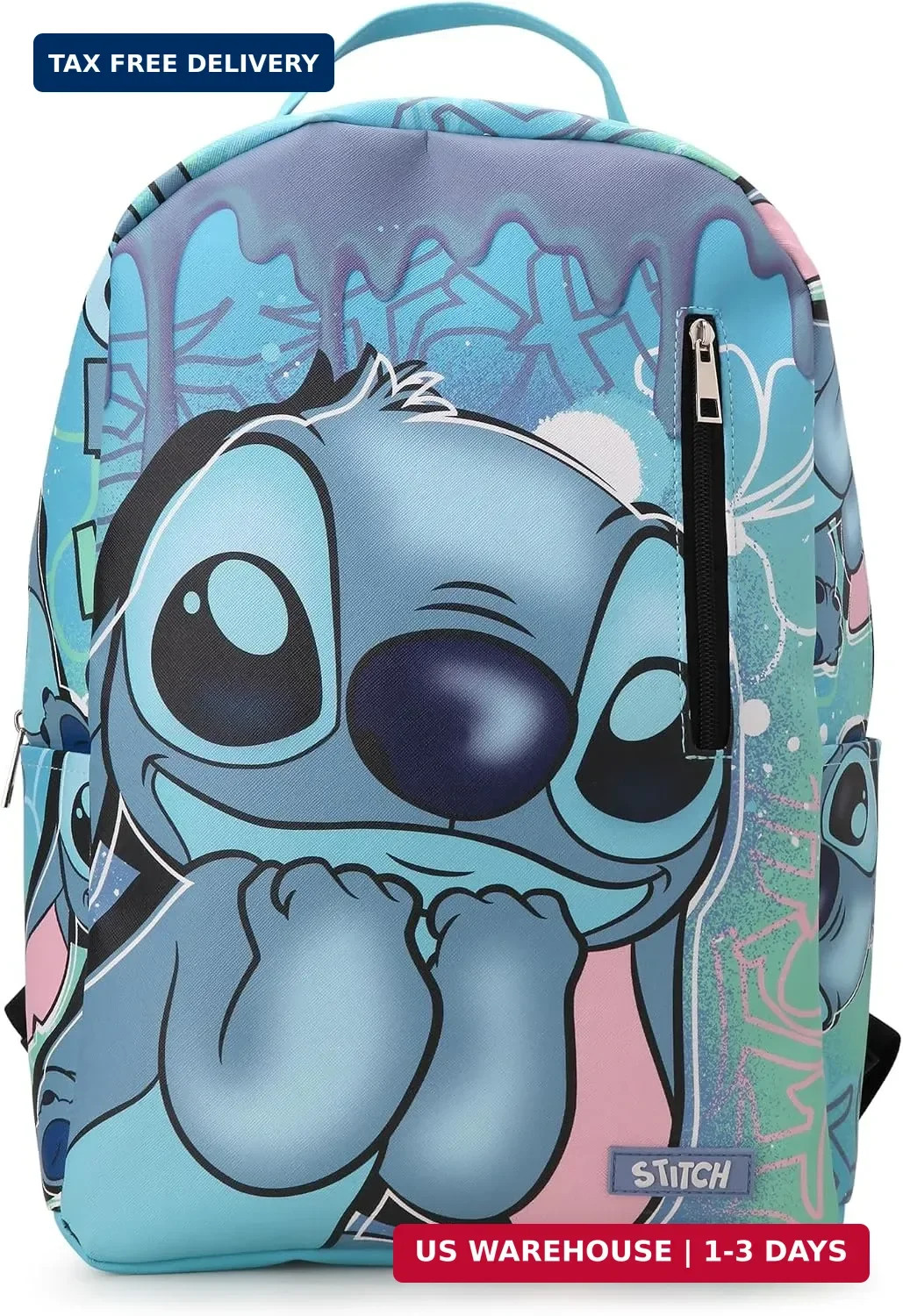 Fast Forward Kids Backpack – Hello Kitty Spider-Man Stitch Lightweight Spacious