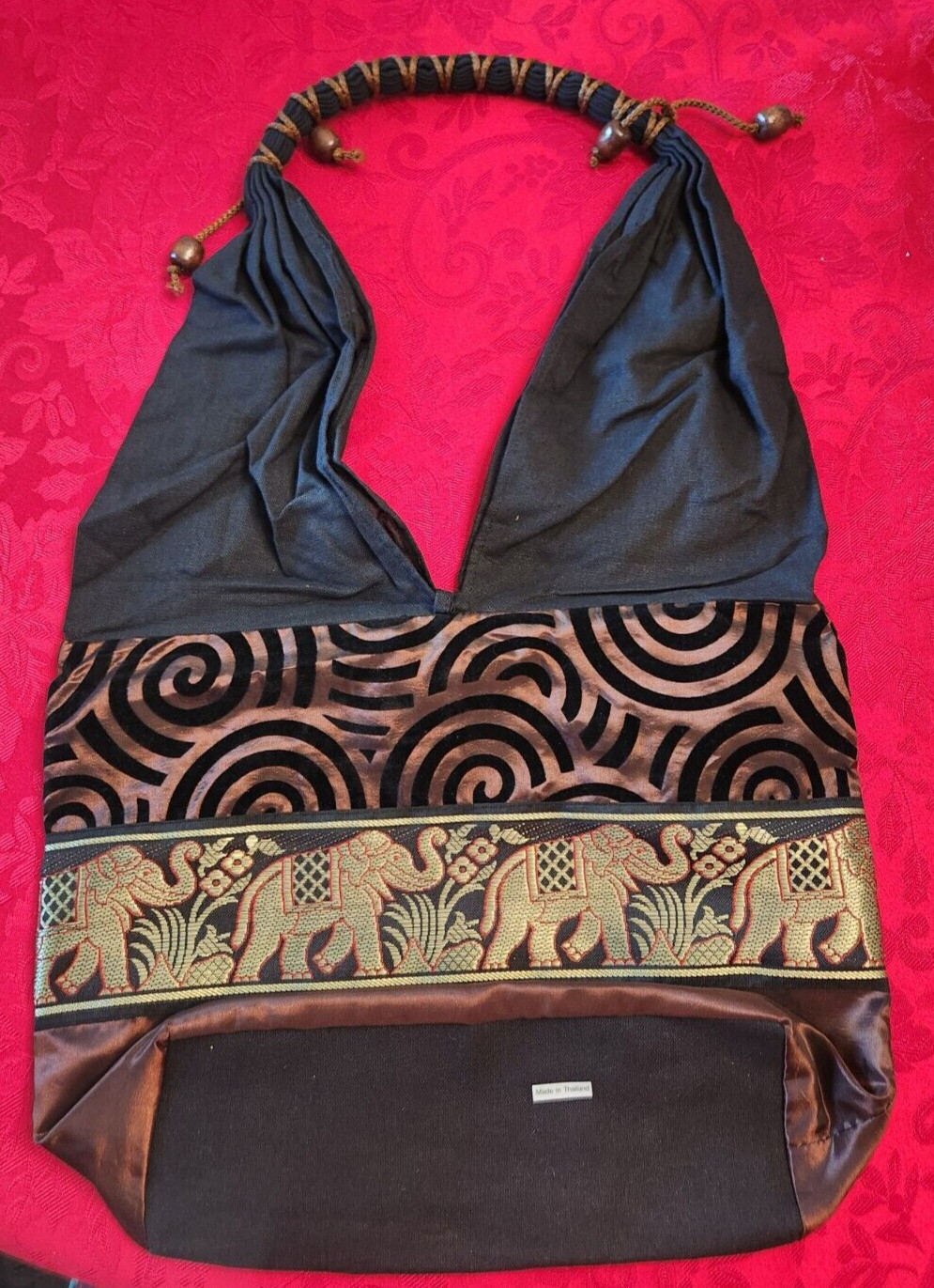18 Made in Thailand Elephant Handbag Shoulder Bags – 100% Cotton – various style