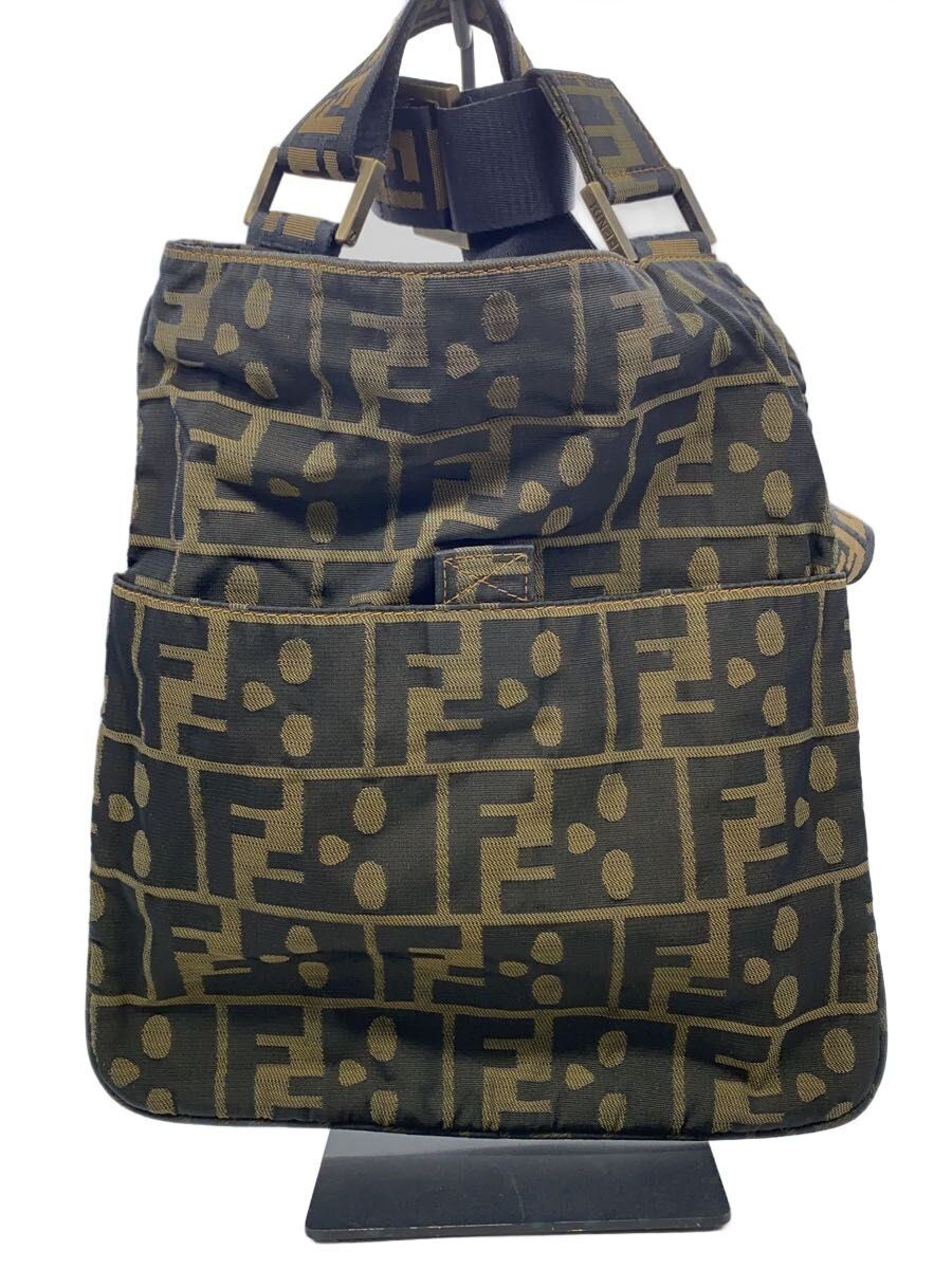 FENDI Shoulder Bag BRW Total Pattern 7va207 Used