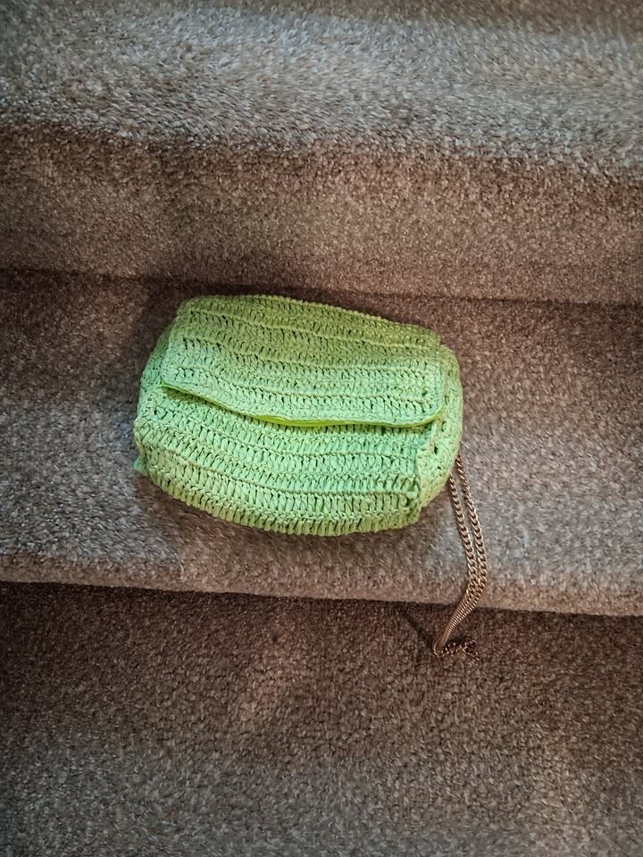 Urban Expressions lime green purse NWOT