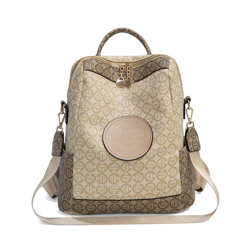 Women’s Leather Backpack Purse Large Capacity Travel Shoulder Bag Fashion Rucksa