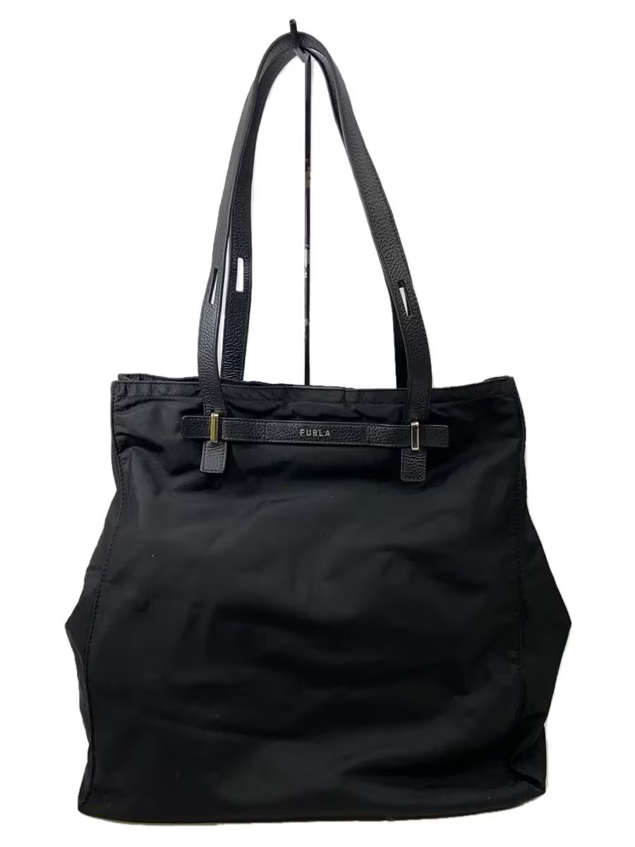 FURLA Tote Bag Nylon BLK U729M07