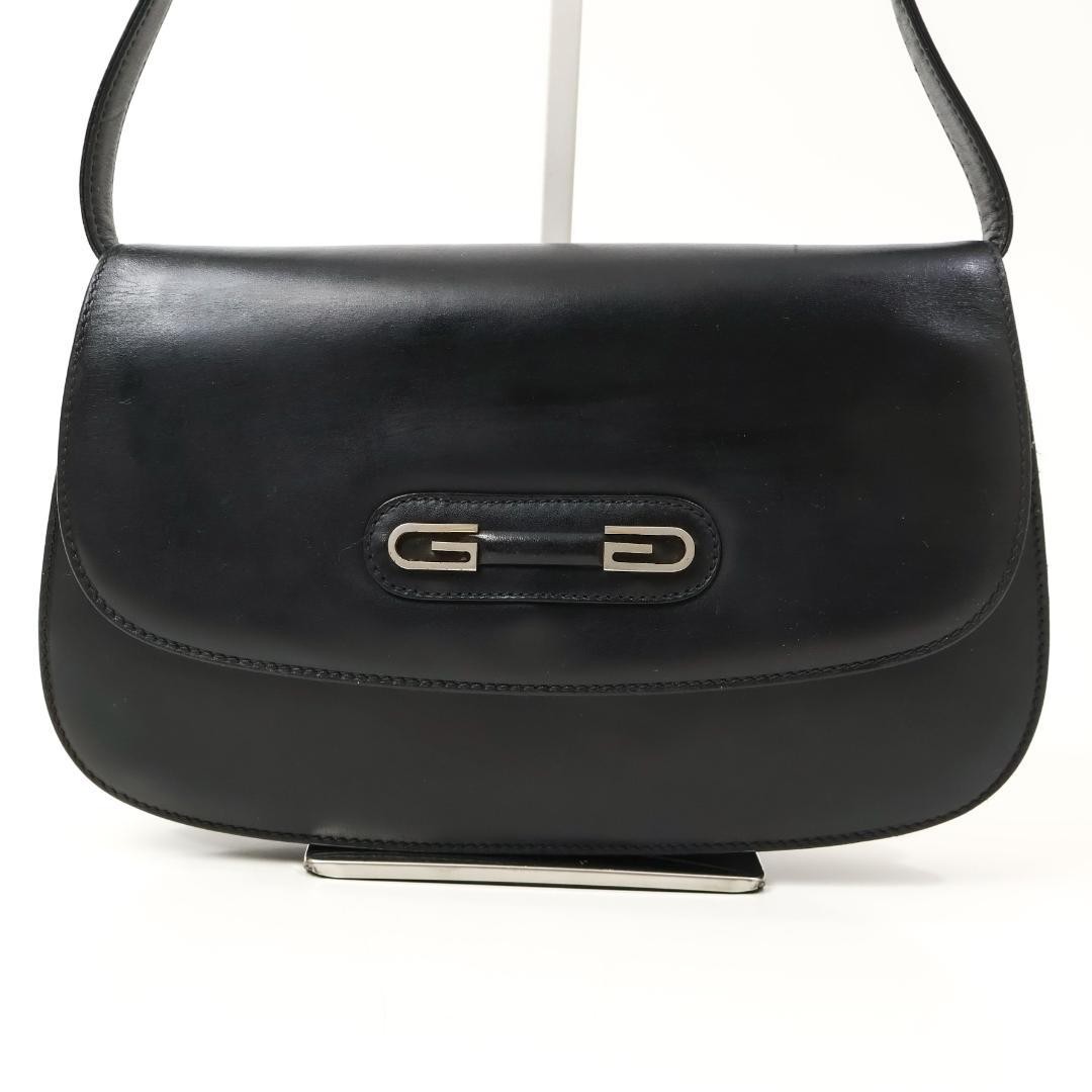 Gucci Leather Crossbody Bag Black 17×9.5×1.2 in Shoulder Bag