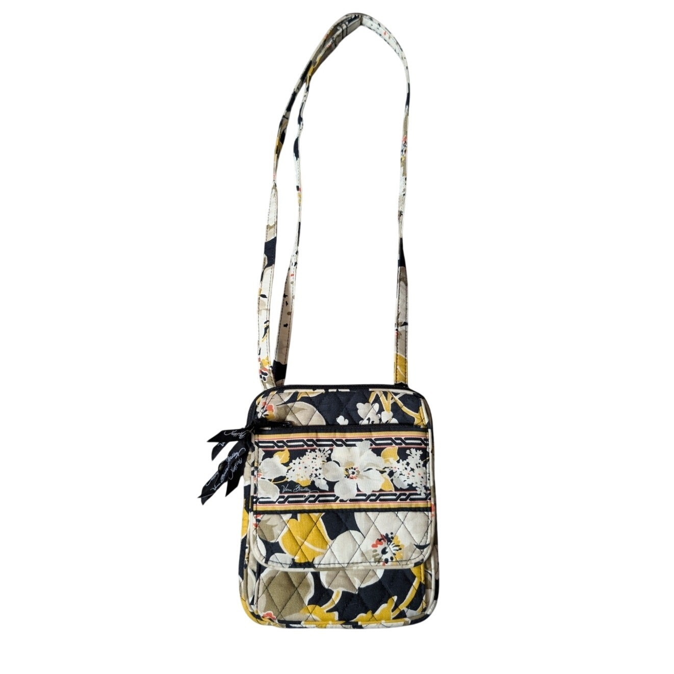 RETIRED Vera Bradley “Dogwood” Mini Hipster Crossbody Bag