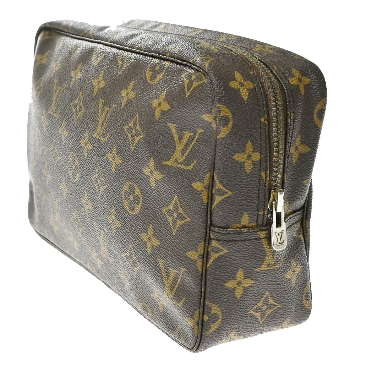 LOUIS VUITTON Trousse Toilette 28 Clutch Hand Bag Monogram Brown M47522 31YJ342