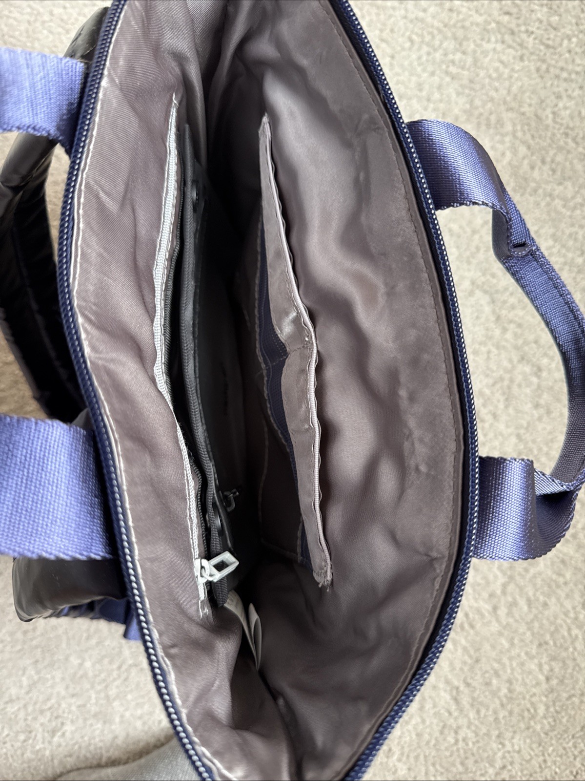 Authentic Hedgren Comfy Backpack, a Pillowy Purple Great Condition Not Used