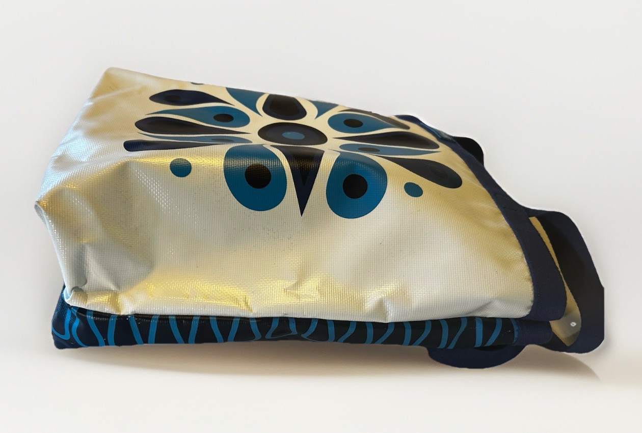 Jonathan Alder Tote Bag Waterproof Blue/White Design