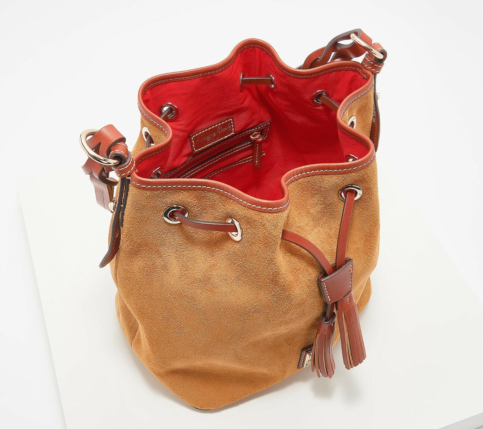 Dooney & Bourke Suede Tasha Drawstring Bag