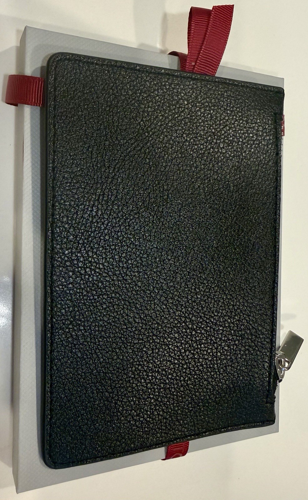 Brand New Authentic Tom Ford Black Leather Mini Pouchette w/ Box & Tags Rare!!
