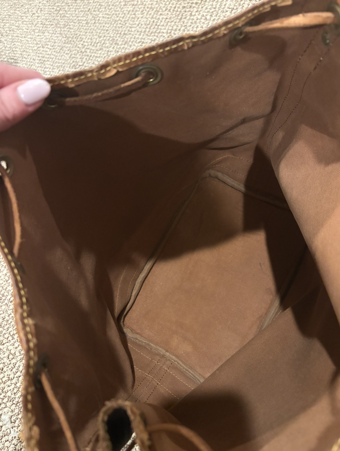 VINTAGE Louis Vuitton Noé Bag – Statement piece!!