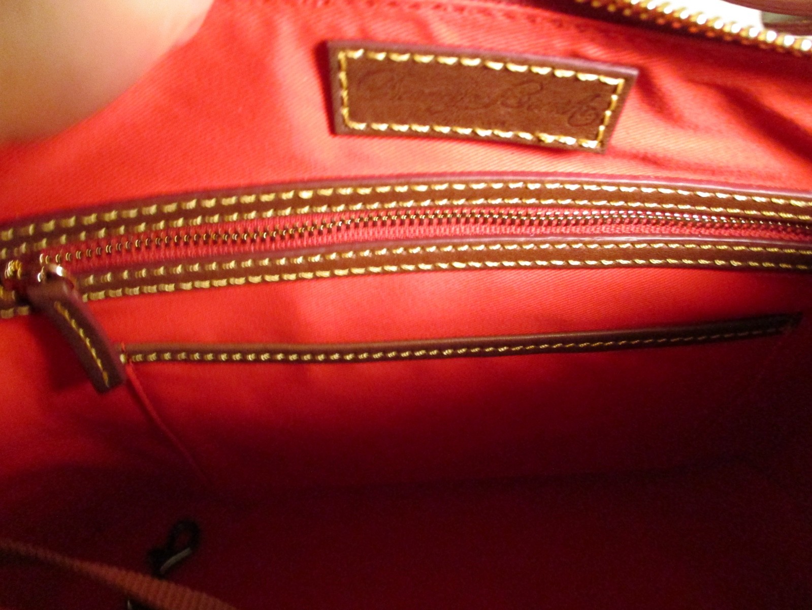 Dooney & Bourke QVC Florentine Chestnut Hobo Shoulder Bag NWT