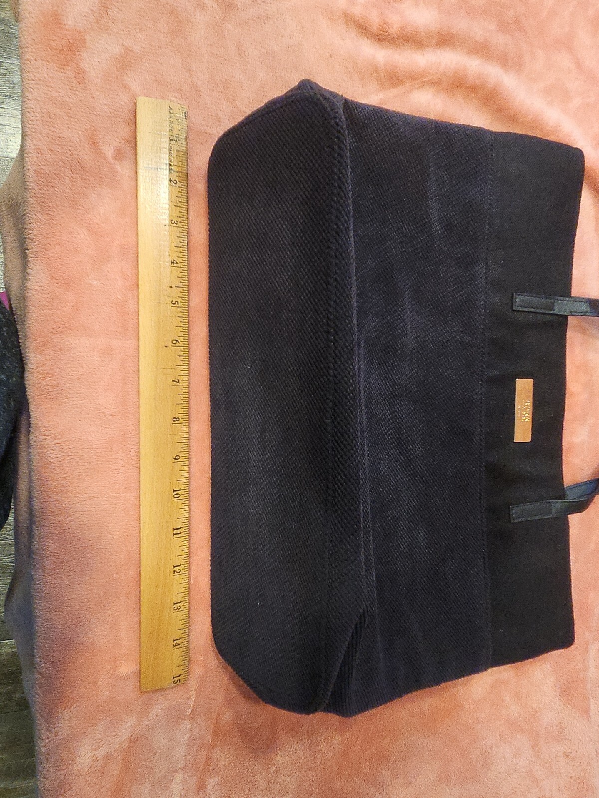 Boss Hugo Boss Parfum Black Tote Bag Purse Medium NEW , no tags